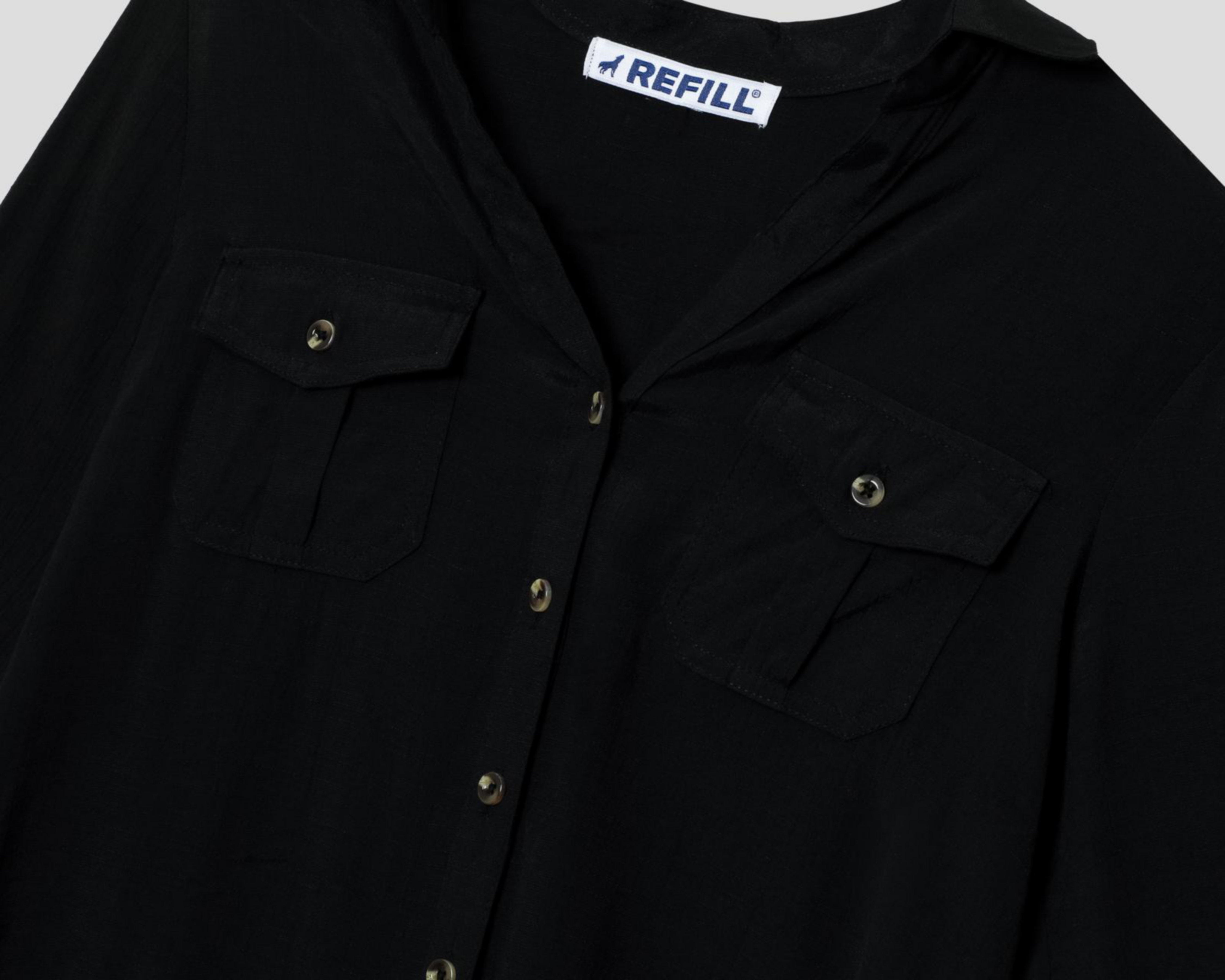 Foto 3 | Blusa Refill Cuello V para Mujer
