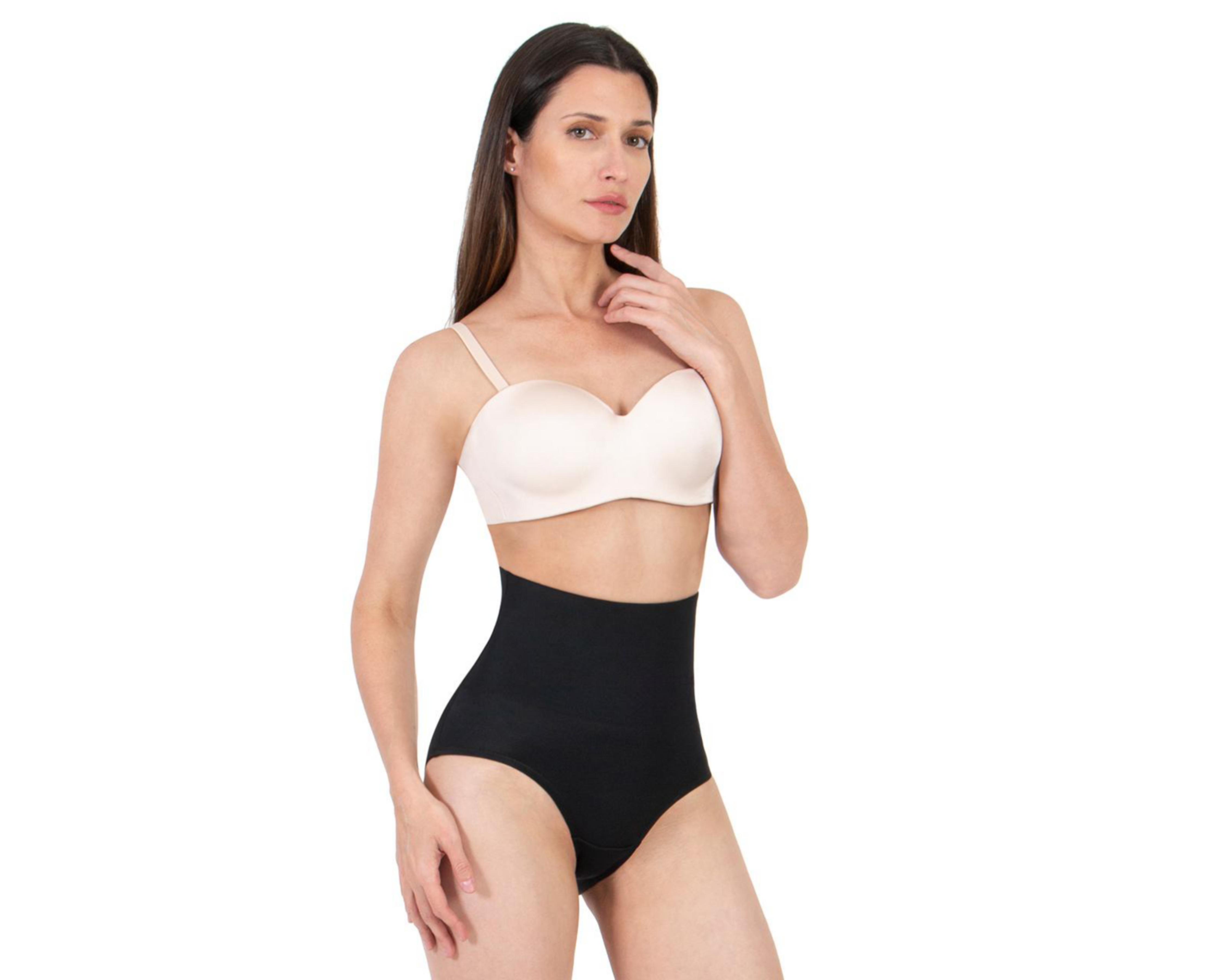 Foto 1 | Pantaleta Control Shape & Care Baja Compresión Alta Cintura para Mujer