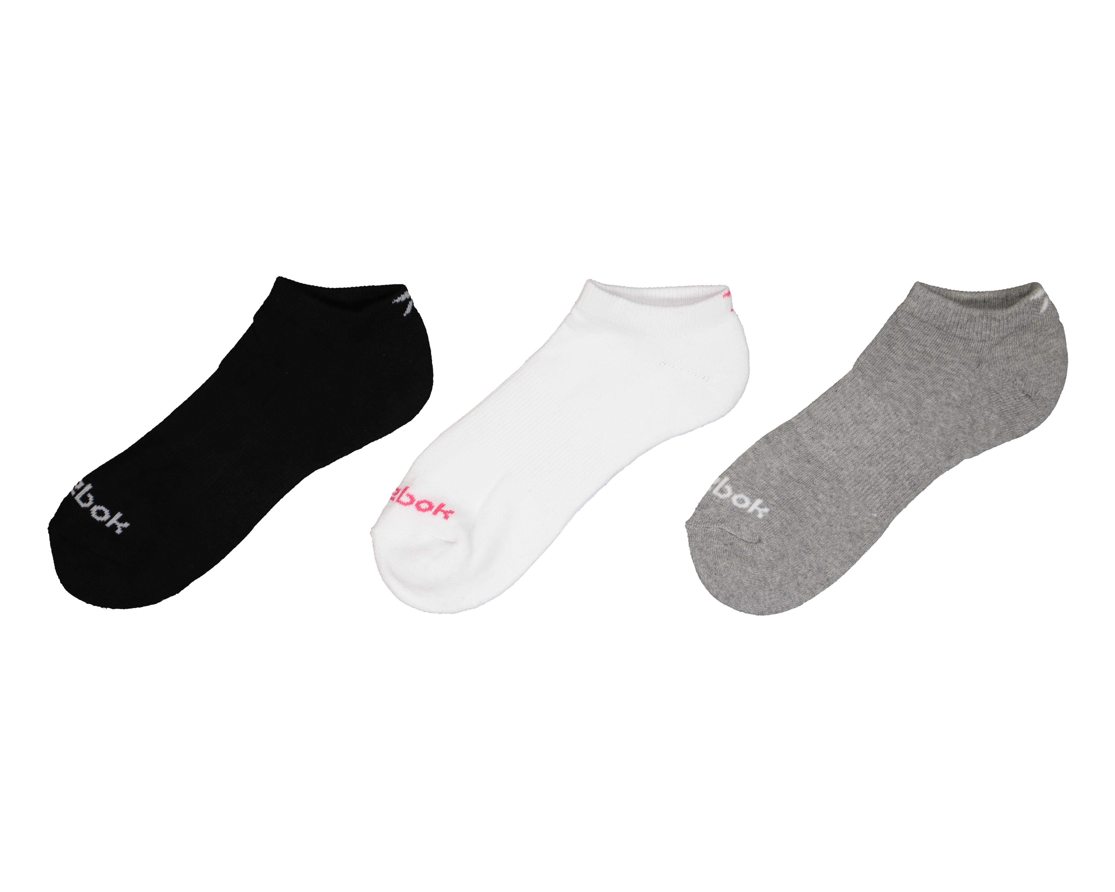 Foto 2 pulgar | Calcetas Deportivas Reebok para Mujer 3 Pares