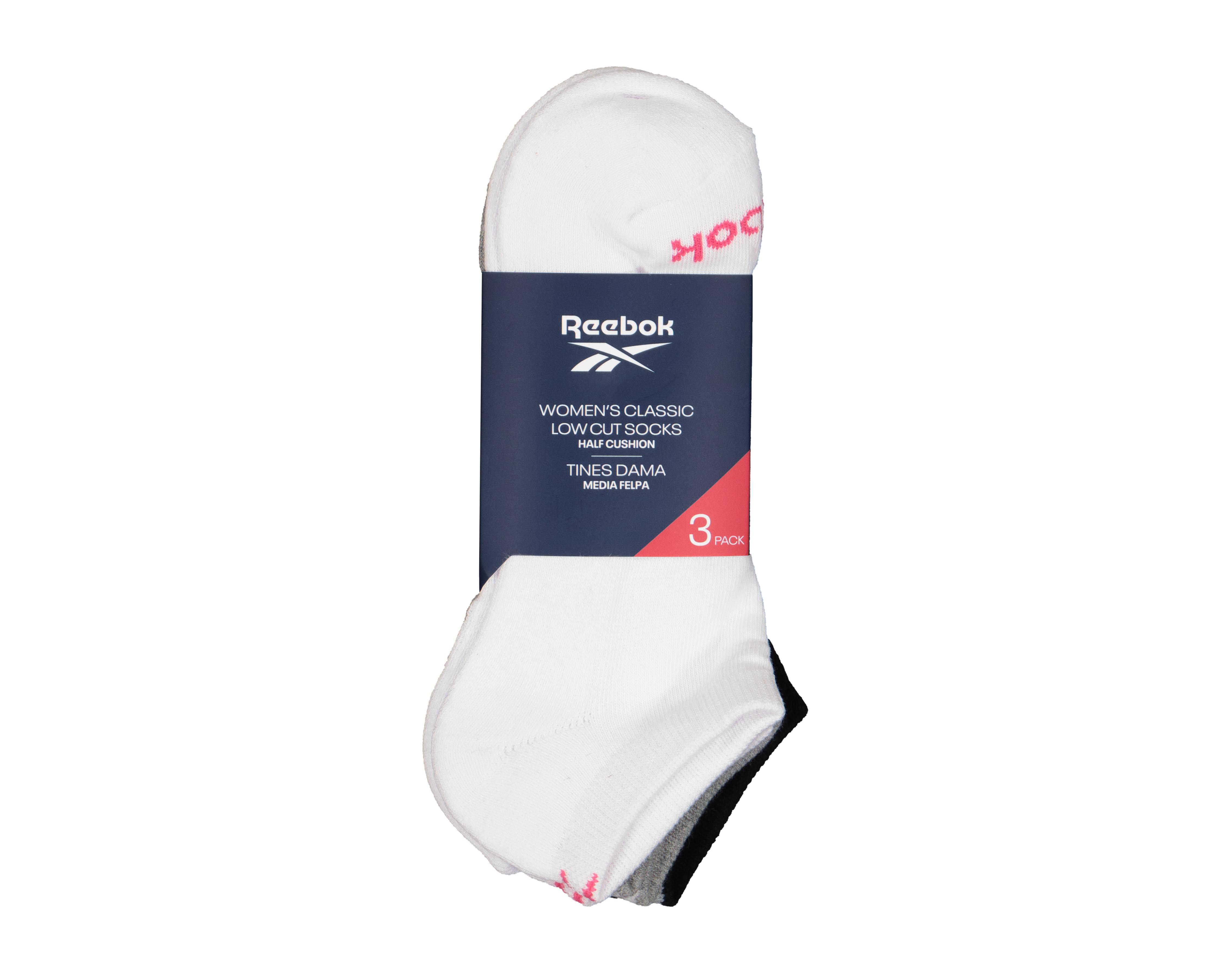 Foto 4 pulgar | Calcetas Deportivas Reebok para Mujer 3 Pares