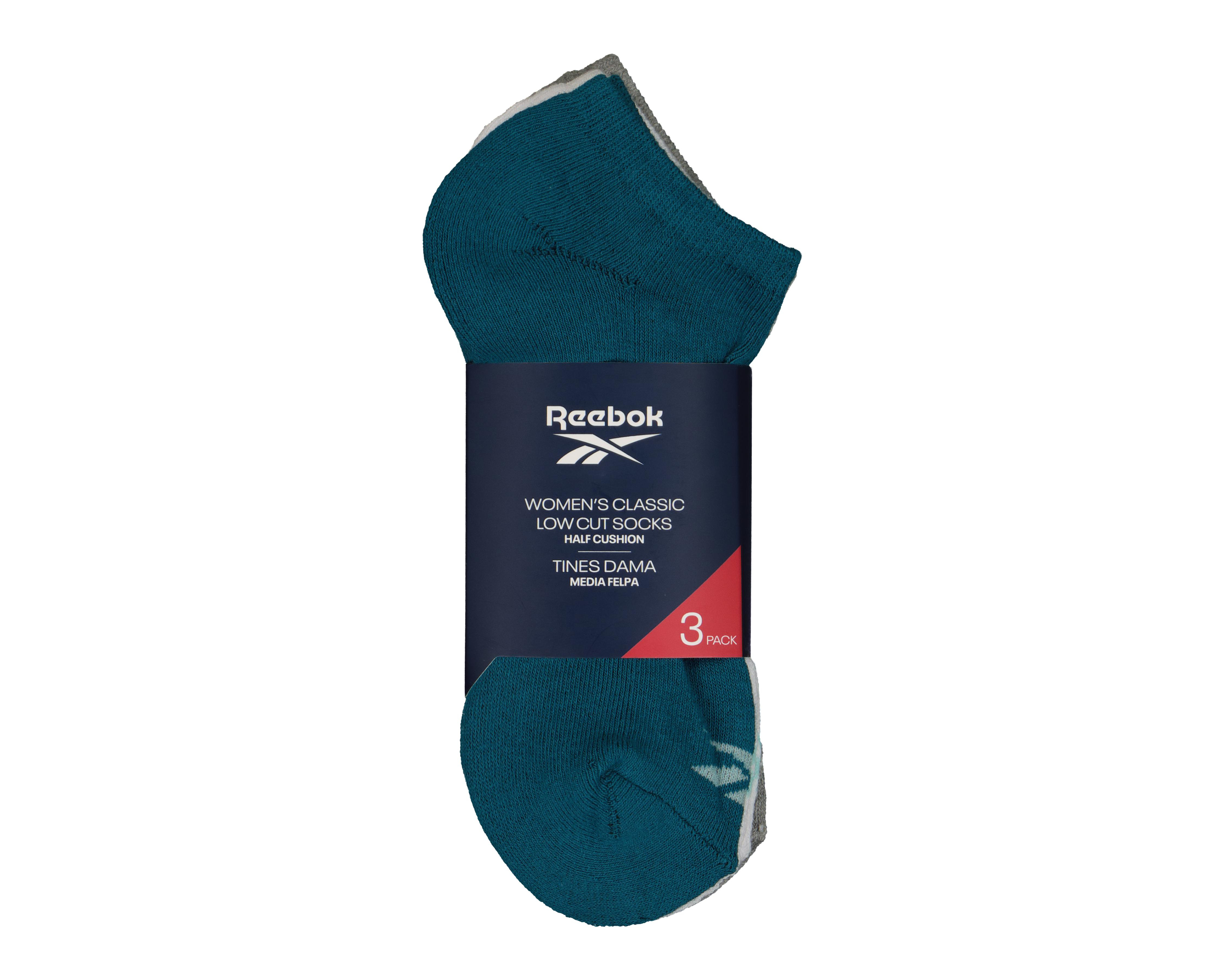 Foto 4 pulgar | Calcetas Deportivas Reebok para Mujer 3 Pares