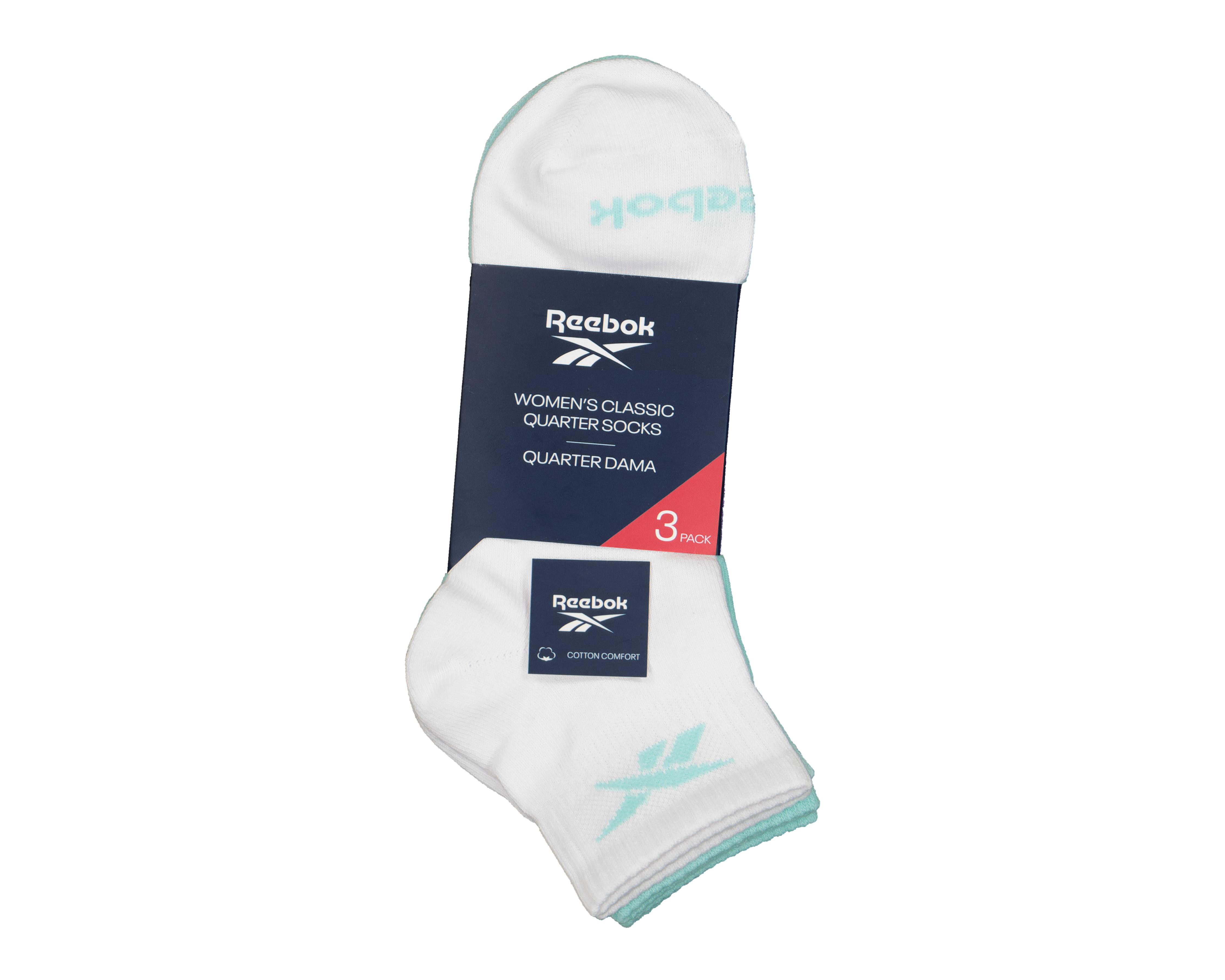 Foto 3 | Calcetas Deportivas Reebok para Mujer 6 Pares