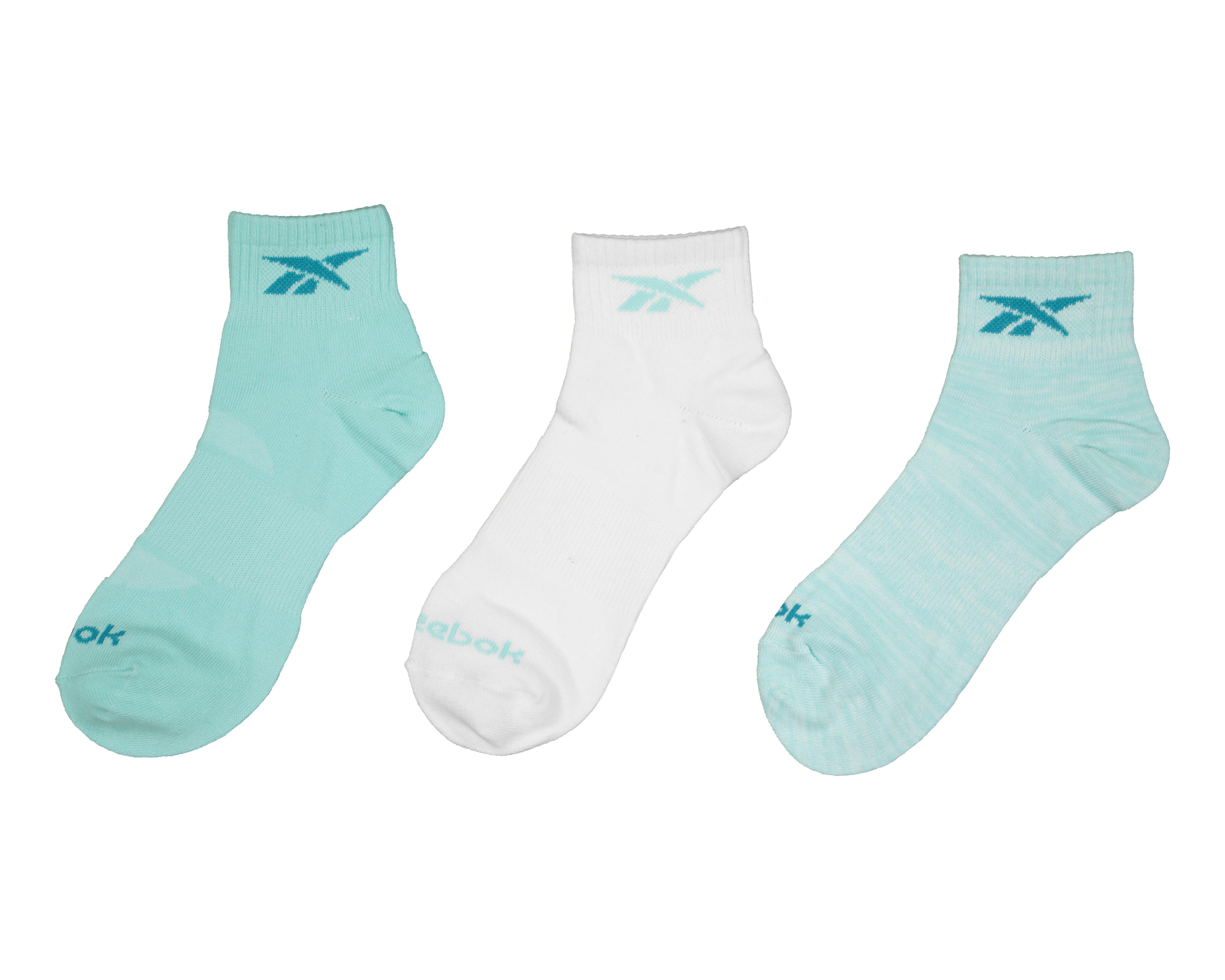 Foto 1 | Calcetas Deportivas Reebok para Mujer 3 Pares
