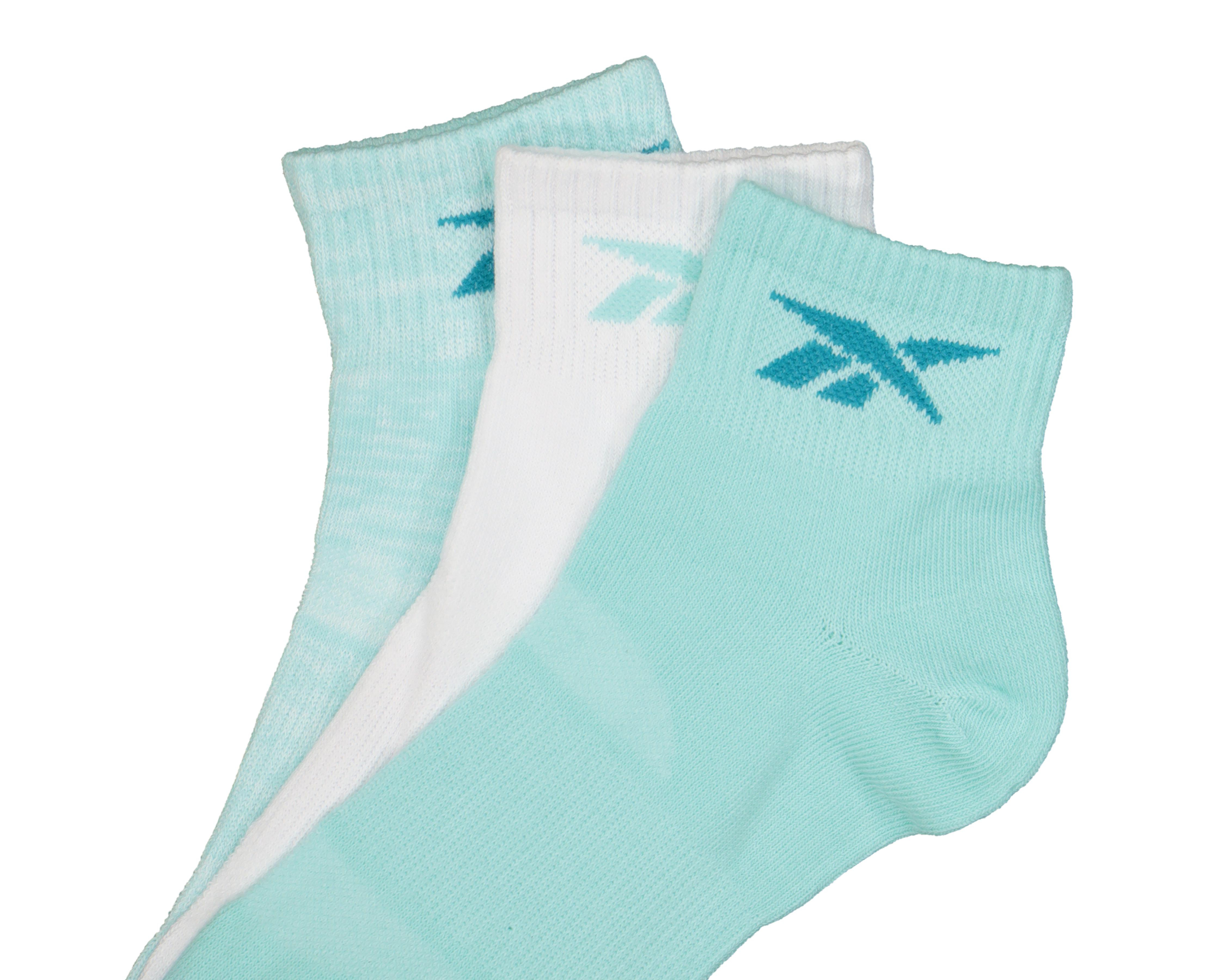 Foto 3 pulgar | Calcetas Deportivas Reebok para Mujer 3 Pares