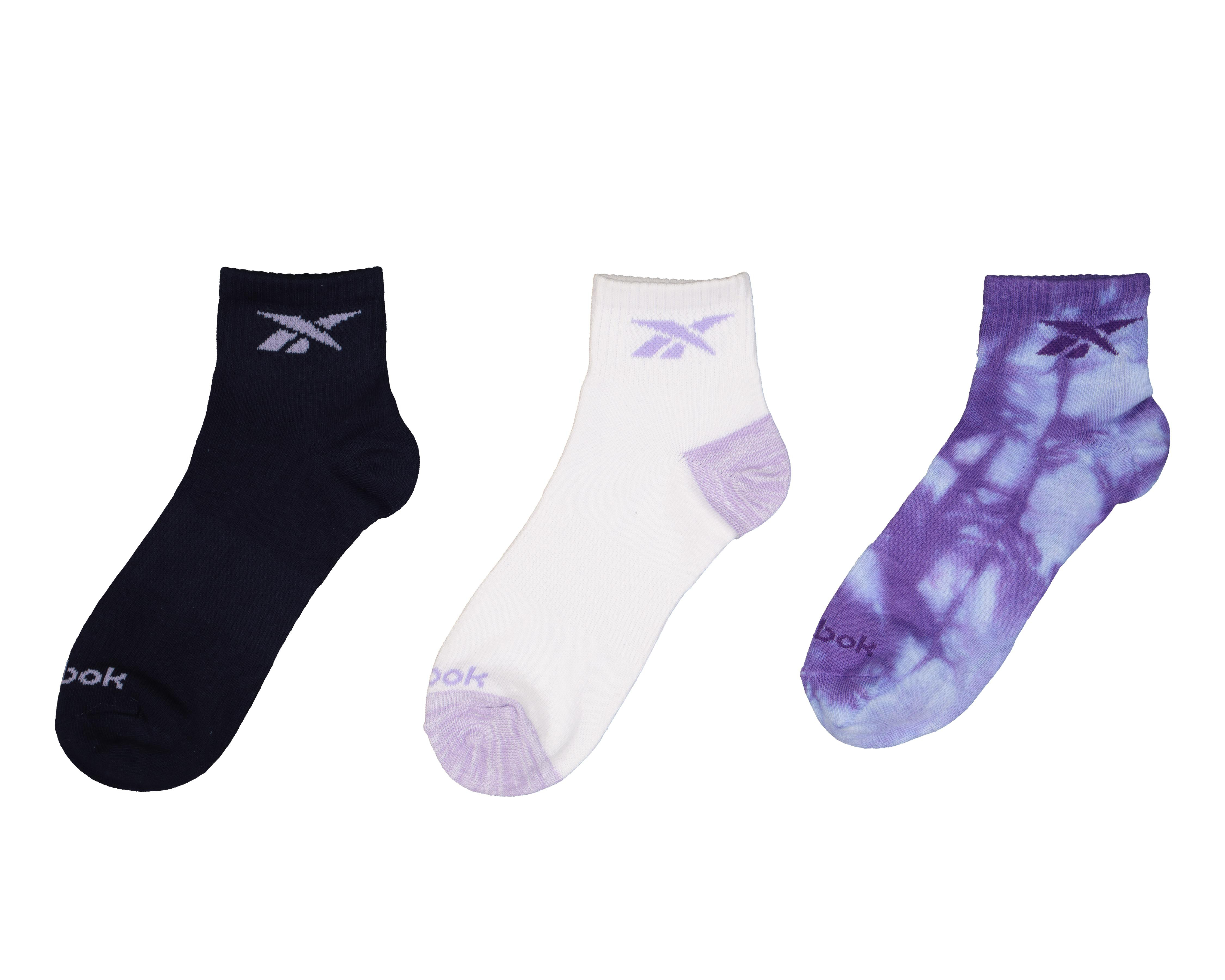 Foto 1 | Calcetas Deportivas Reebok para Mujer 3 Pares