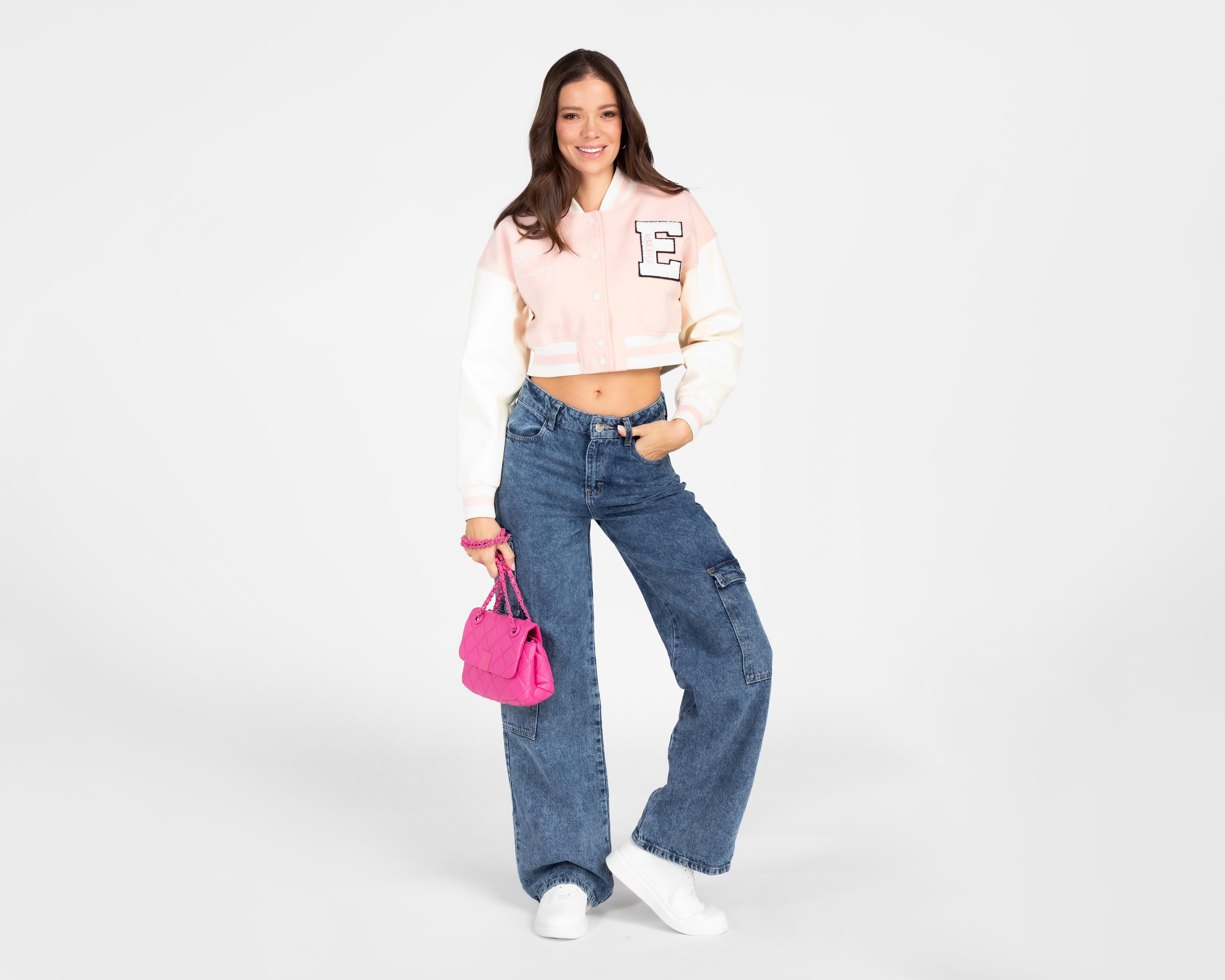Foto 2 | Chamarra Corta Forever 21 para Mujer