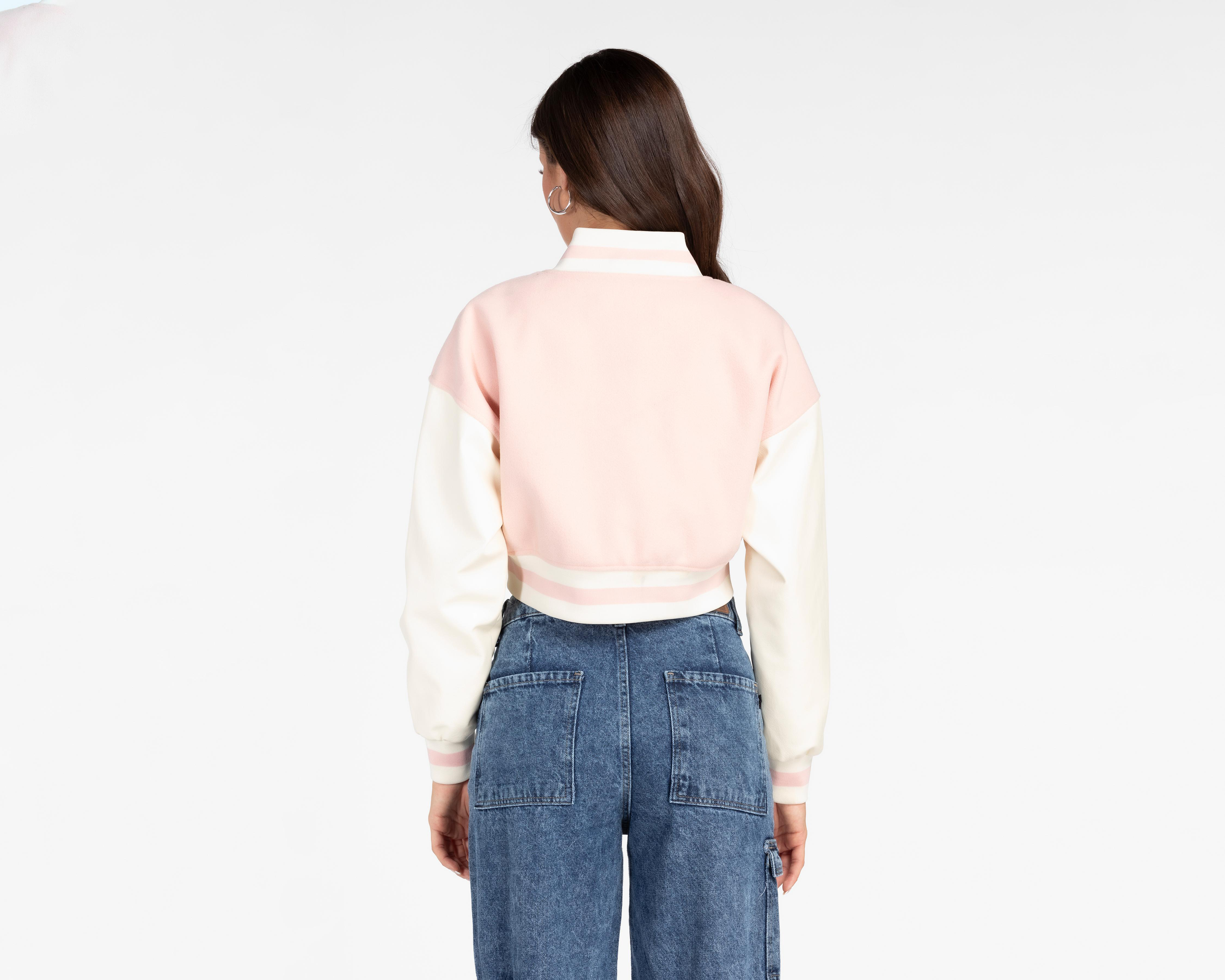 Foto 3 | Chamarra Corta Forever 21 para Mujer