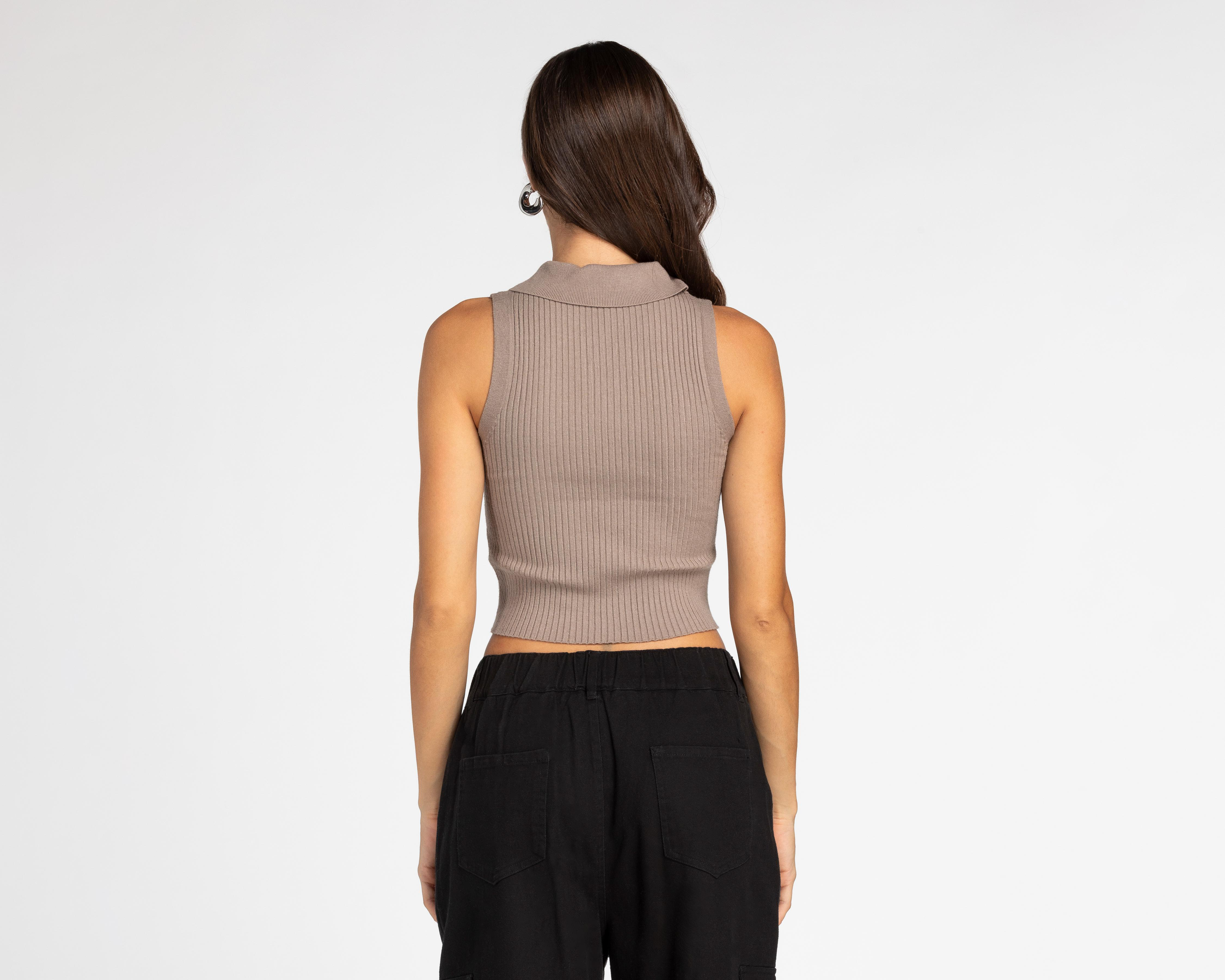 Foto 4 pulgar | Blusa Forever 21 sin Mangas para Mujer