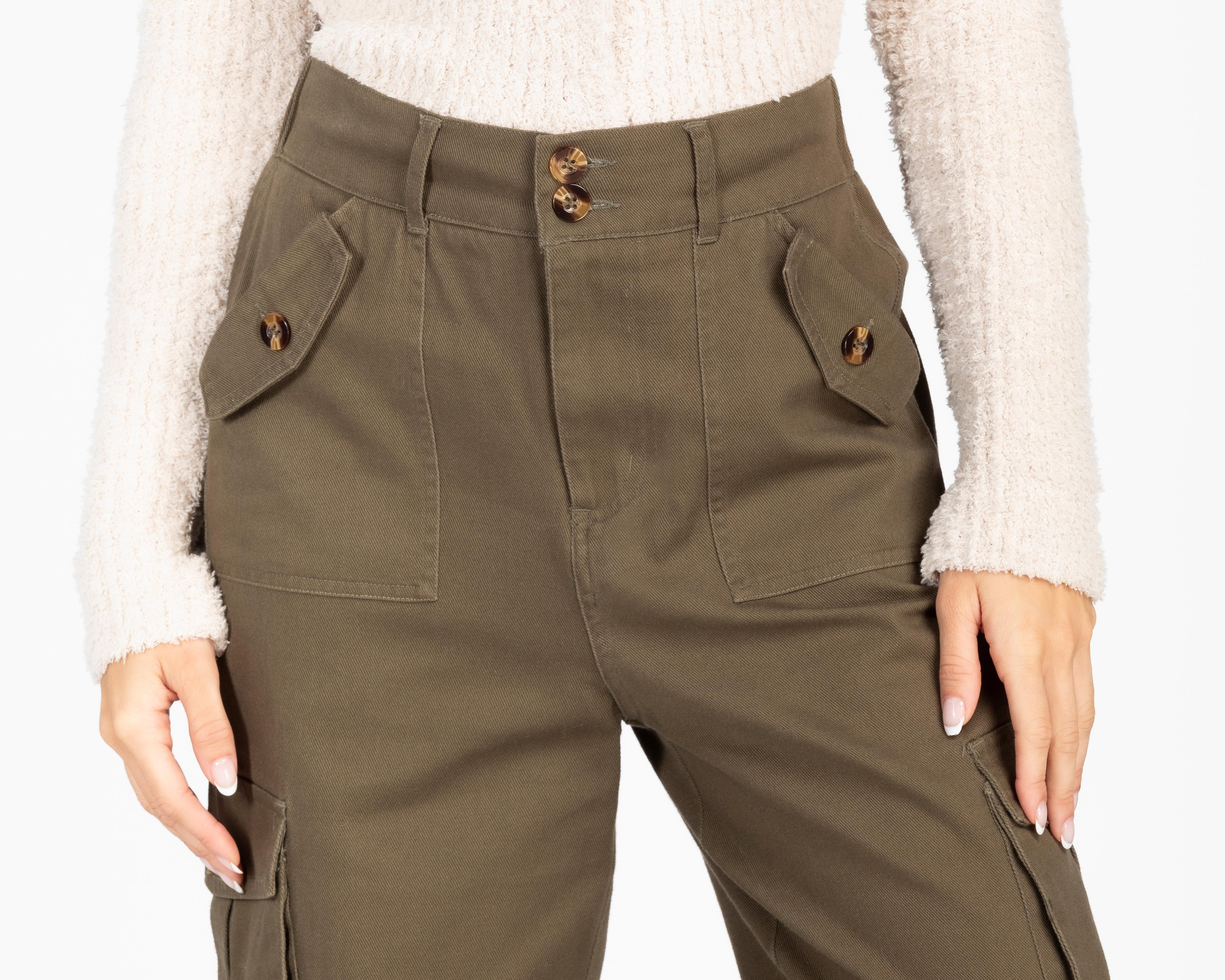 Foto 5 pulgar | Pantalón Cargo Forever 21 para Mujer