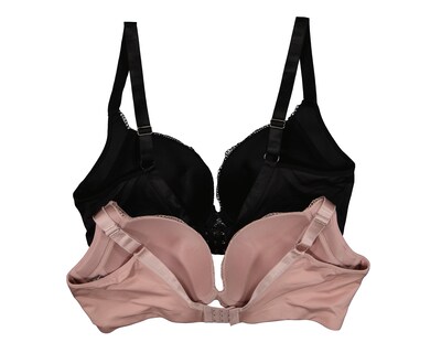 Foto 2 | Brasier con Encaje Carnival Copa Completa 2 Pack