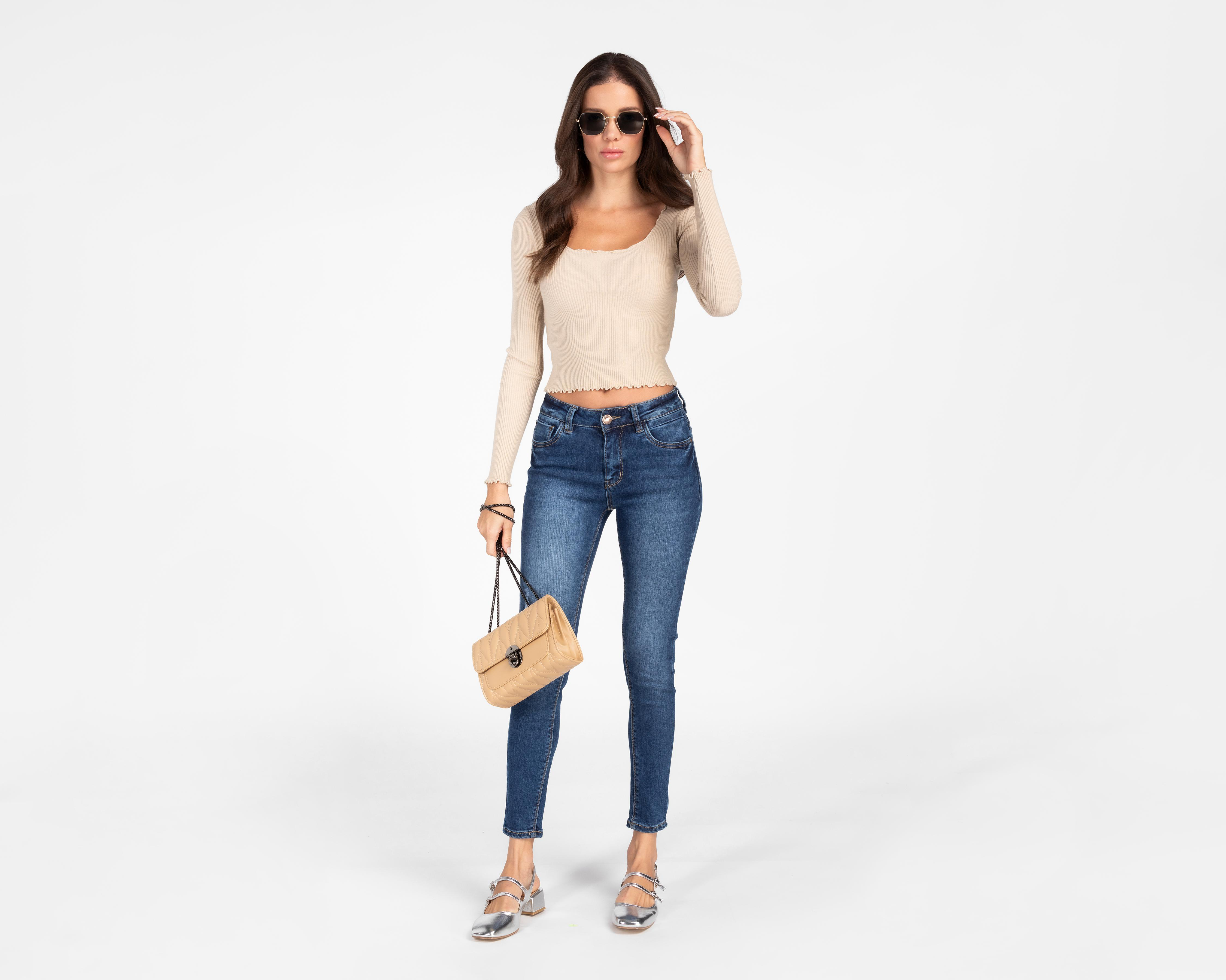 Foto 2 | Blusa Forever 21 Manga Larga para Mujer