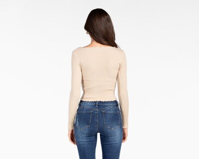 Foto 3 | Blusa Forever 21 Manga Larga para Mujer