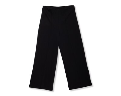 Foto 1 | Pantalón Ancho Sahara Negro para Mujer