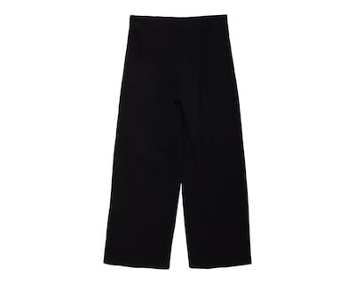 Foto 2 | Pantalón Ancho Sahara Negro para Mujer