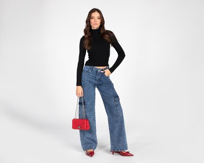Foto 2 | Suéter Cuello Alto Forever 21 para Mujer