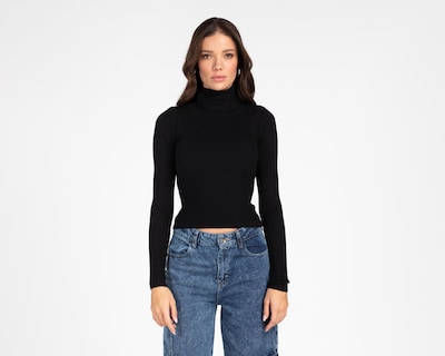 Foto 7 | Suéter Cuello Alto Forever 21 para Mujer