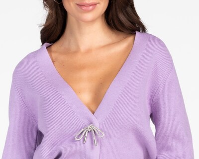 Foto 4 | Suéter Morado Forever 21 para Mujer
