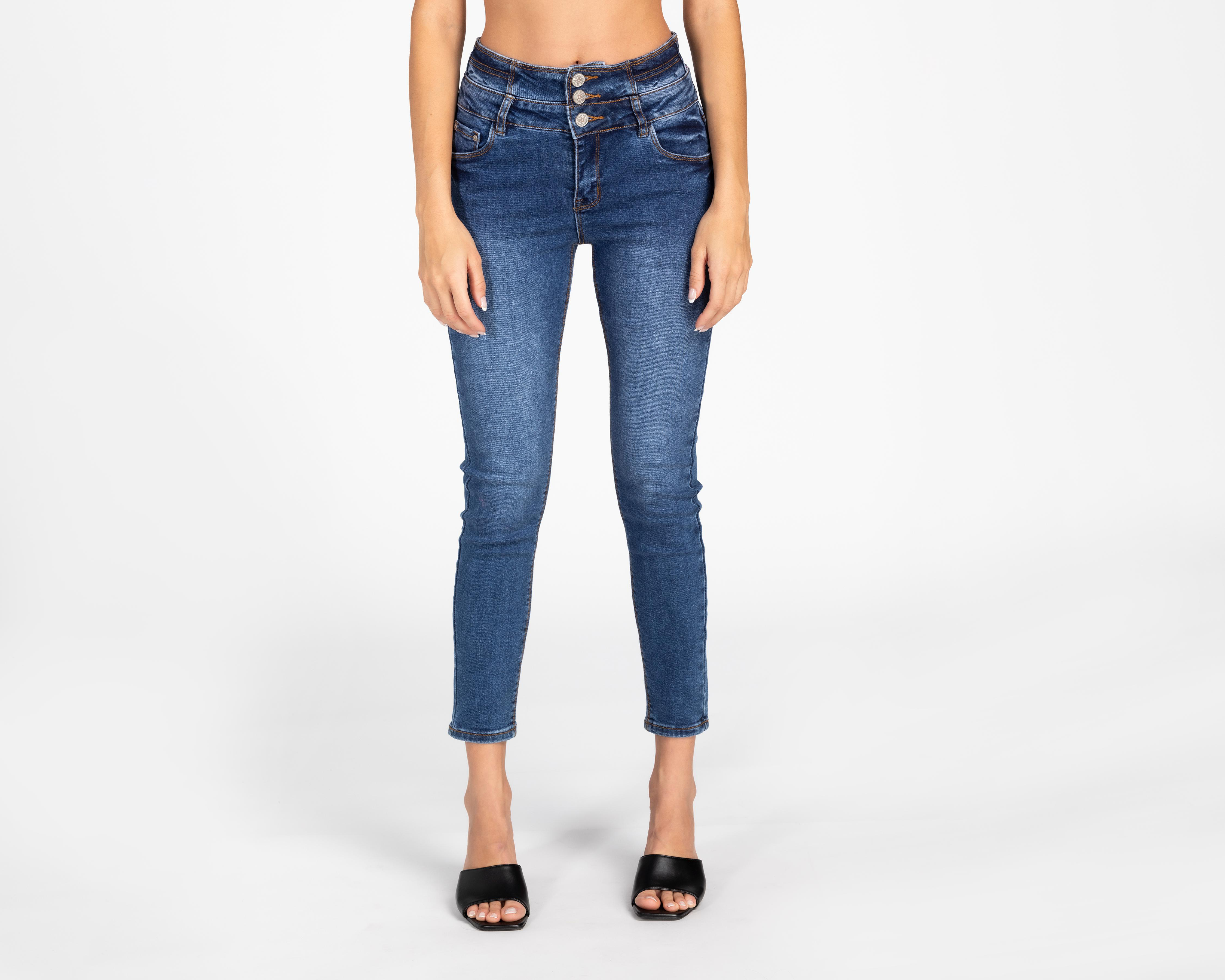 Foto 2 pulgar | Jeans Skinny Forever 21 para Mujer