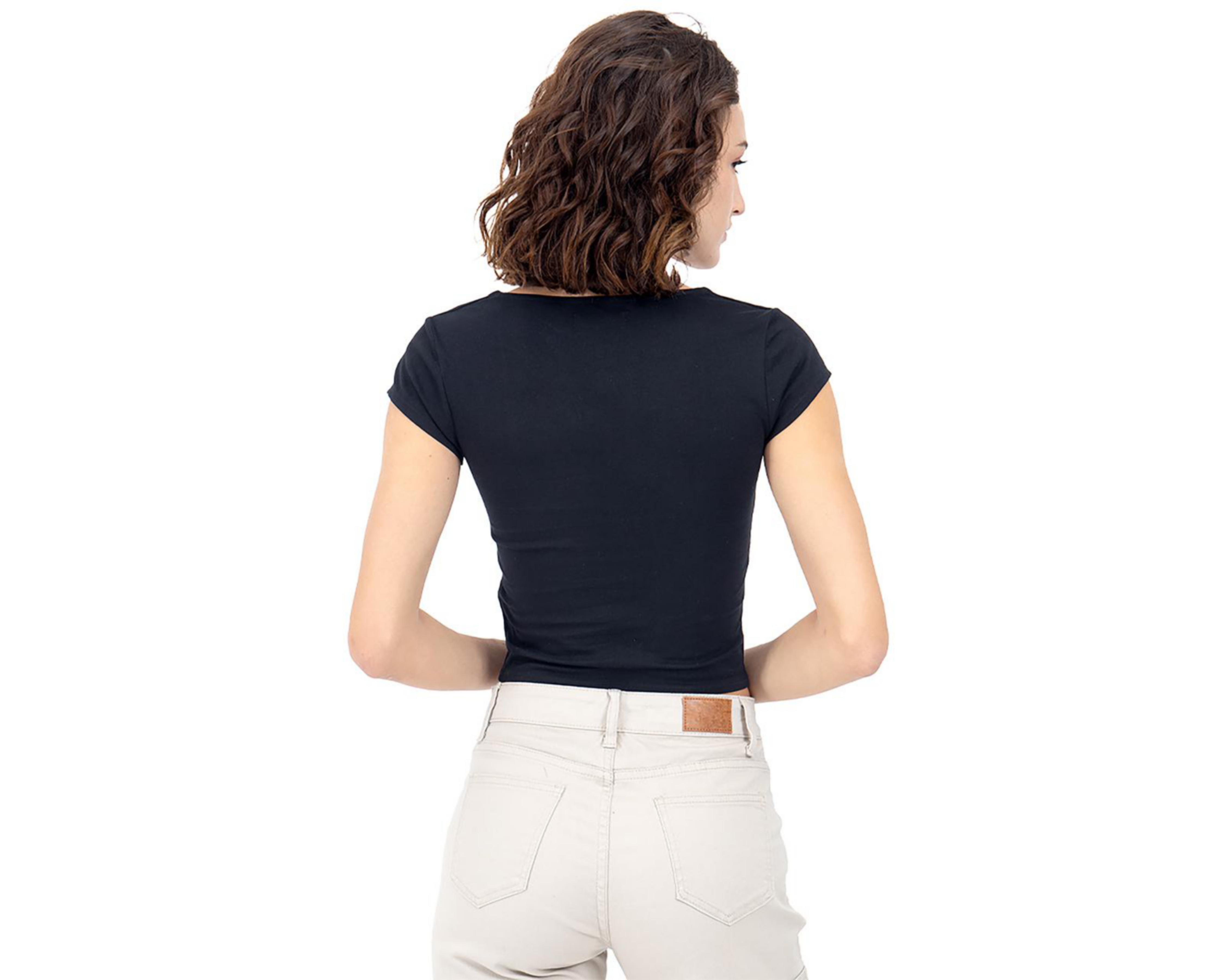 Foto 4 pulgar | Playera Forever 21 Manga Corta para Mujer
