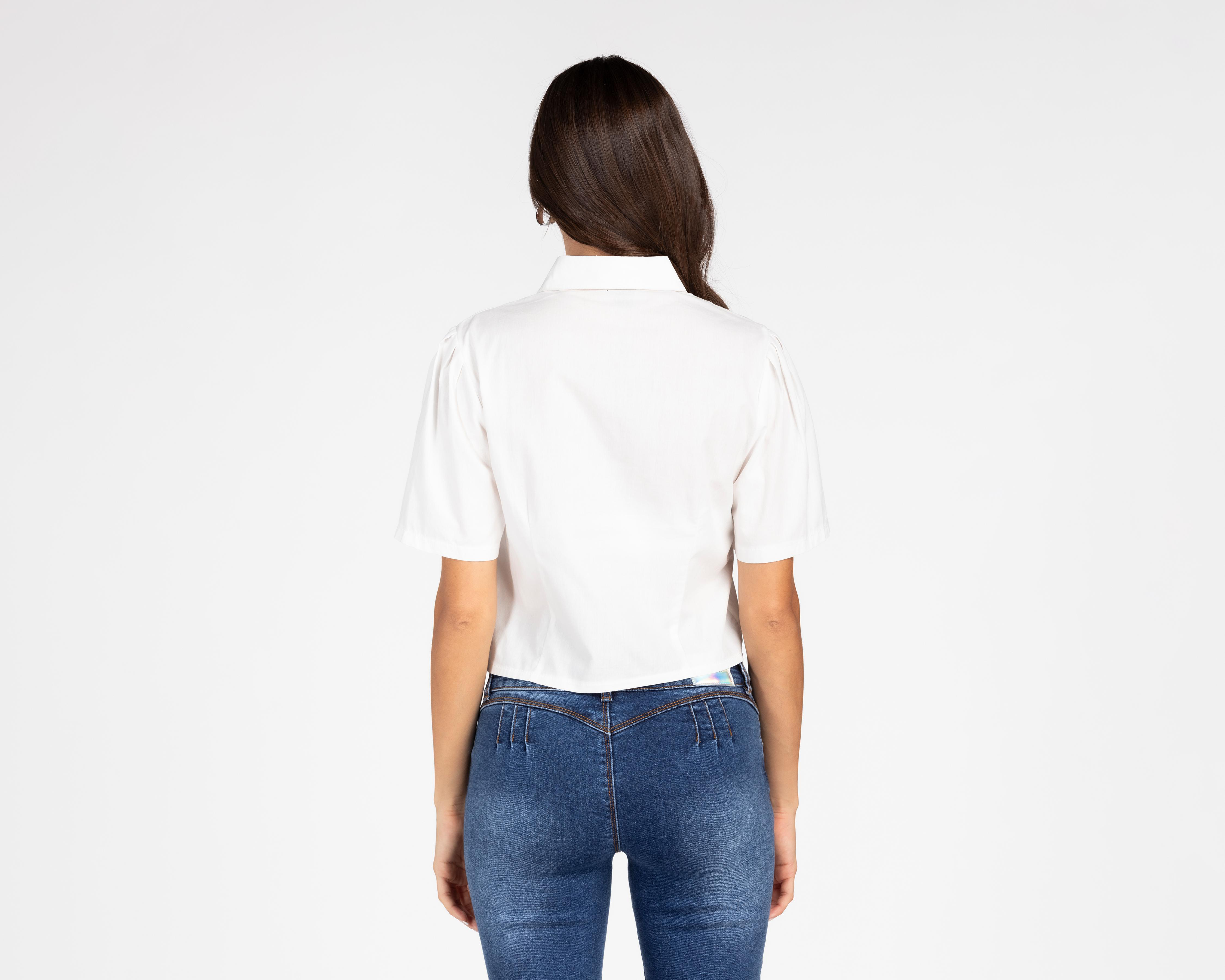 Foto 4 pulgar | Blusa Forever 21 Manga Corta para Mujer