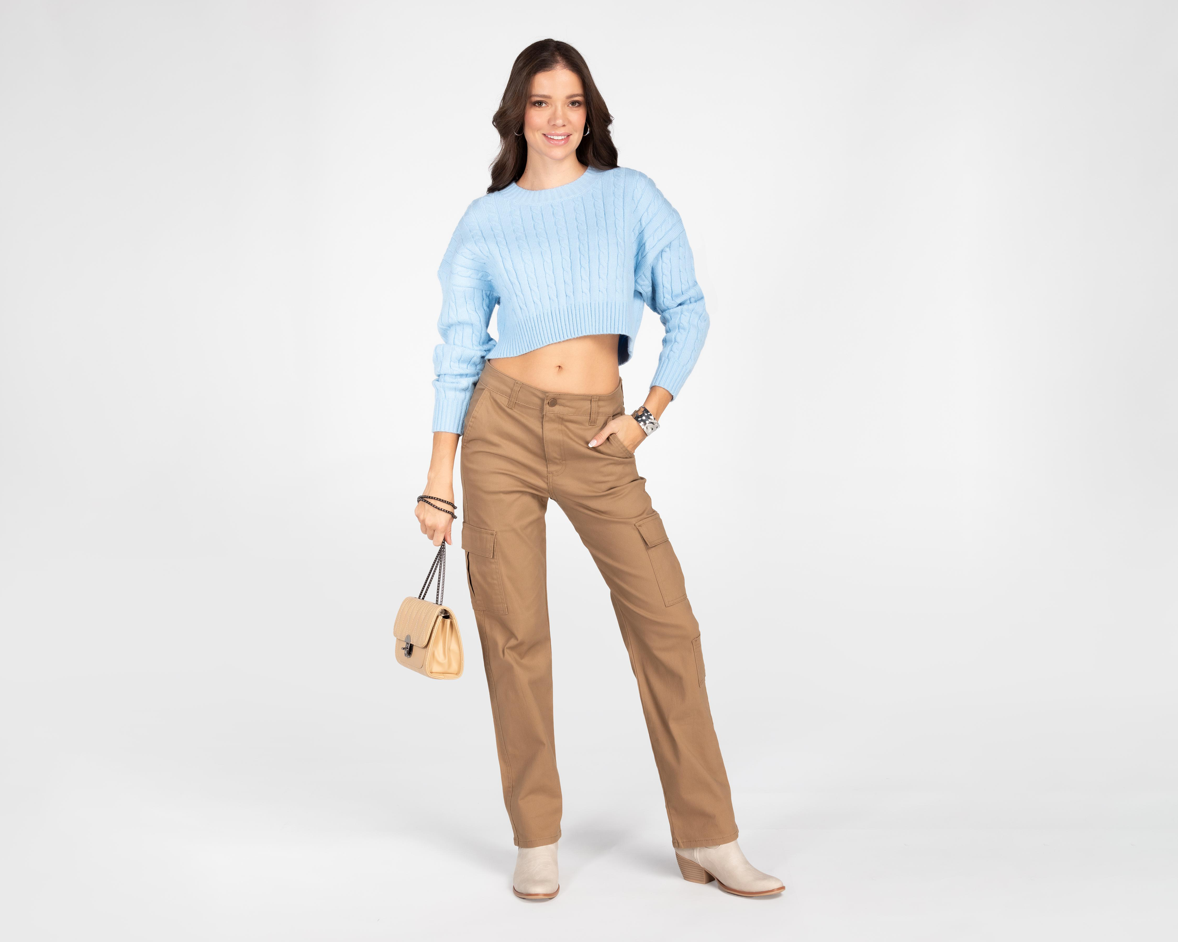 Foto 2 | Suéter Crop Forever 21 para Mujer