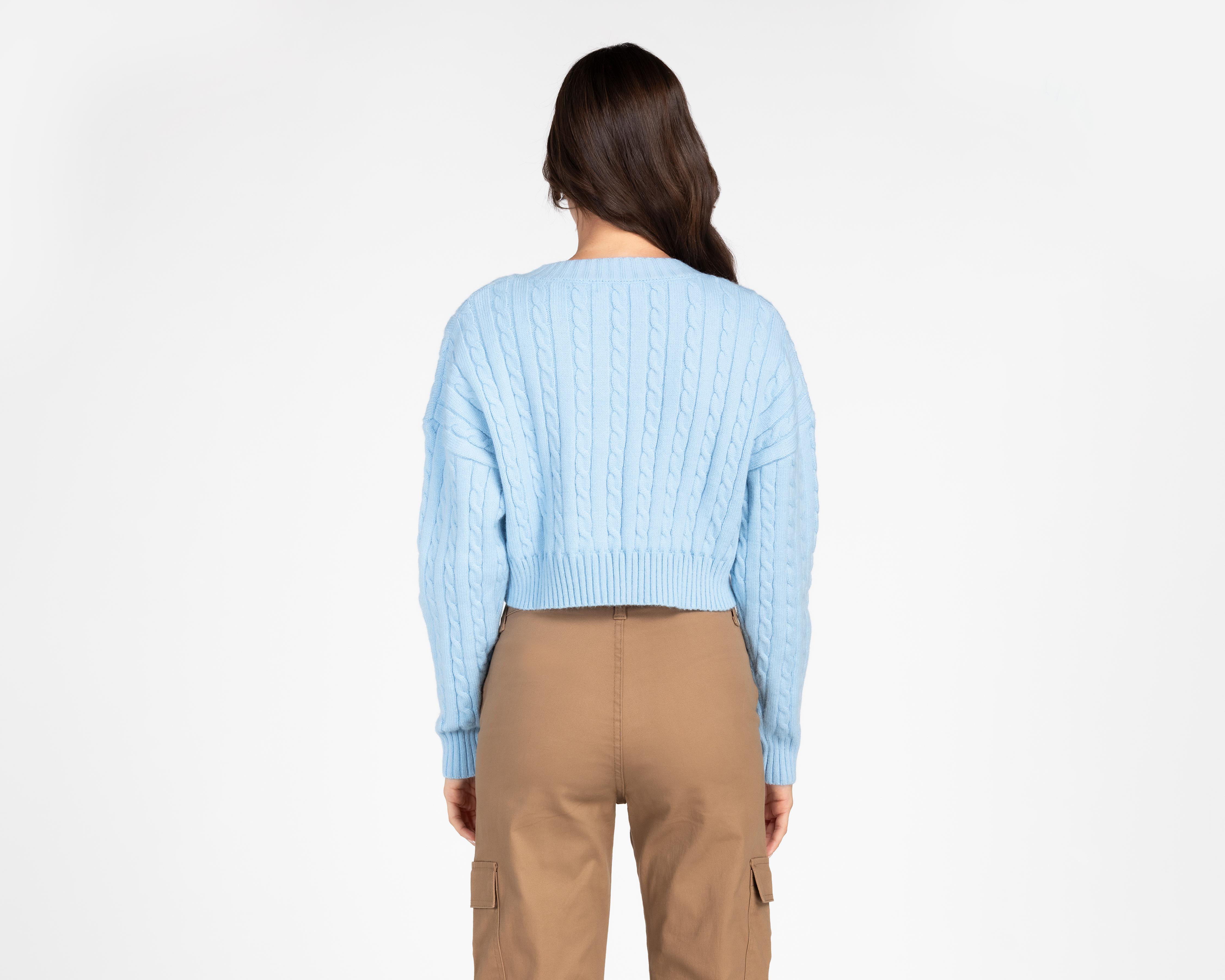 Foto 4 pulgar | Suéter Crop Forever 21 para Mujer