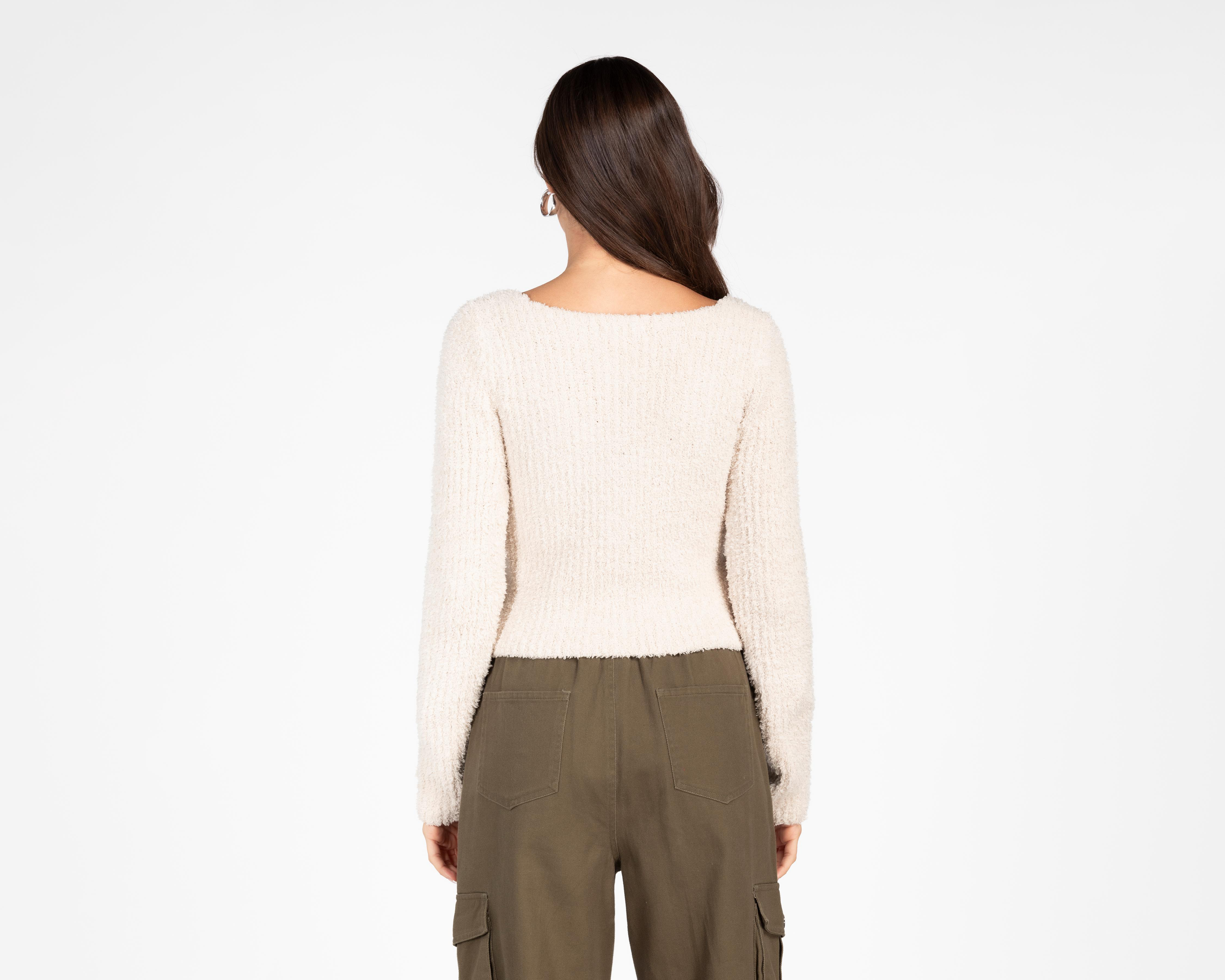 Foto 4 pulgar | Suéter con Botones Forever 21 para Mujer