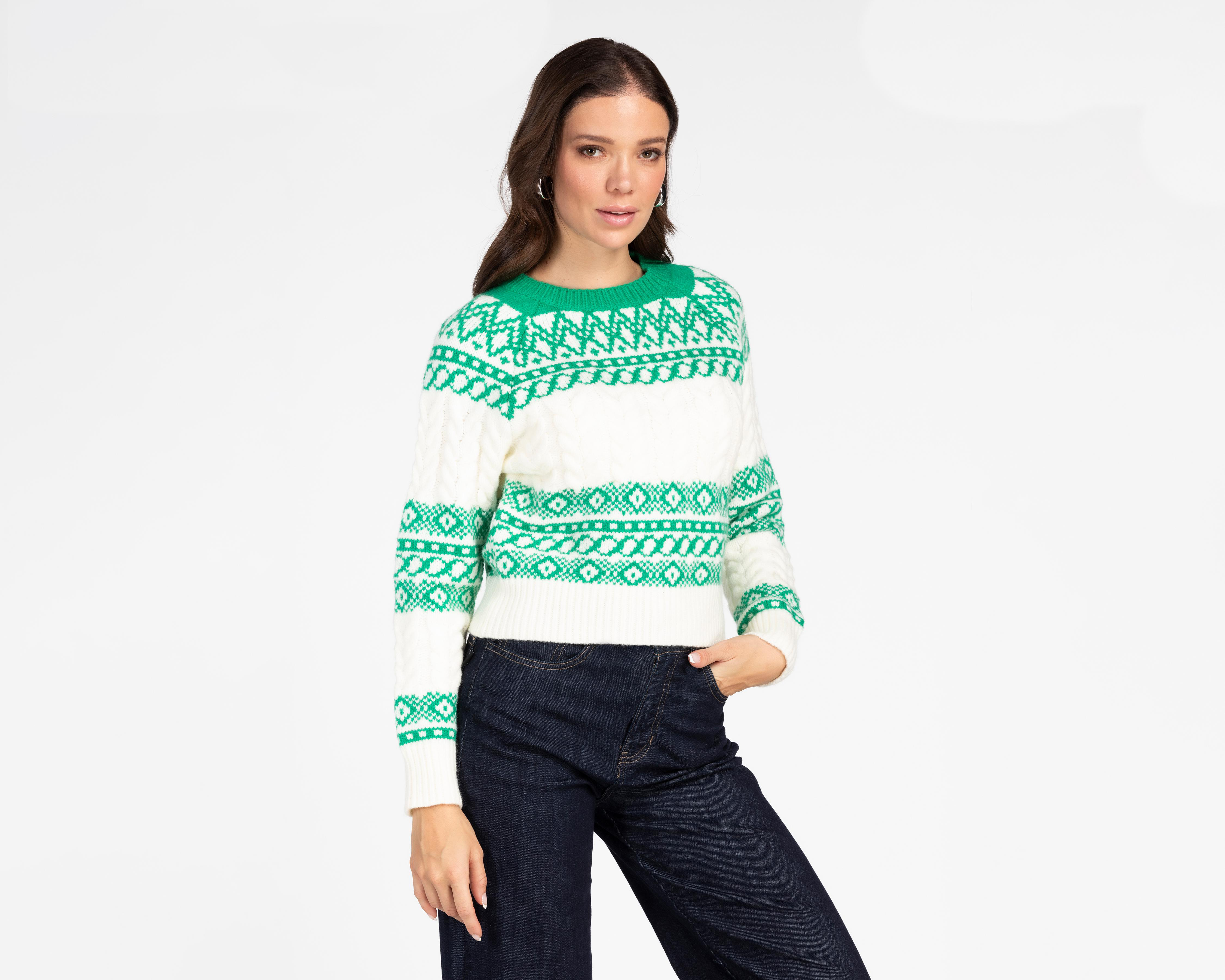 Foto 4 | Suéter Tejido Forever 21 para Mujer