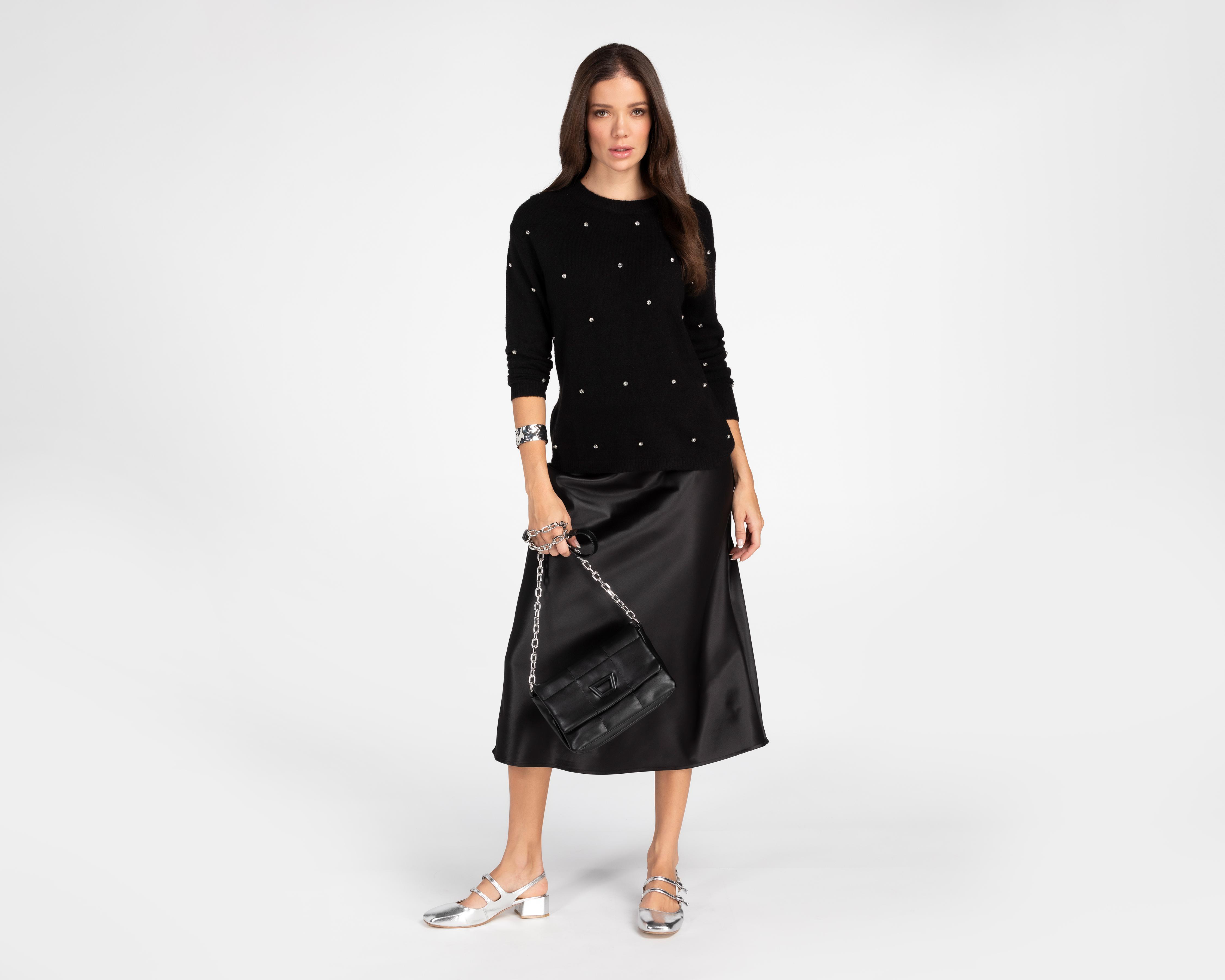 Foto 2 | Suéter con Pedrería Forever 21 para Mujer