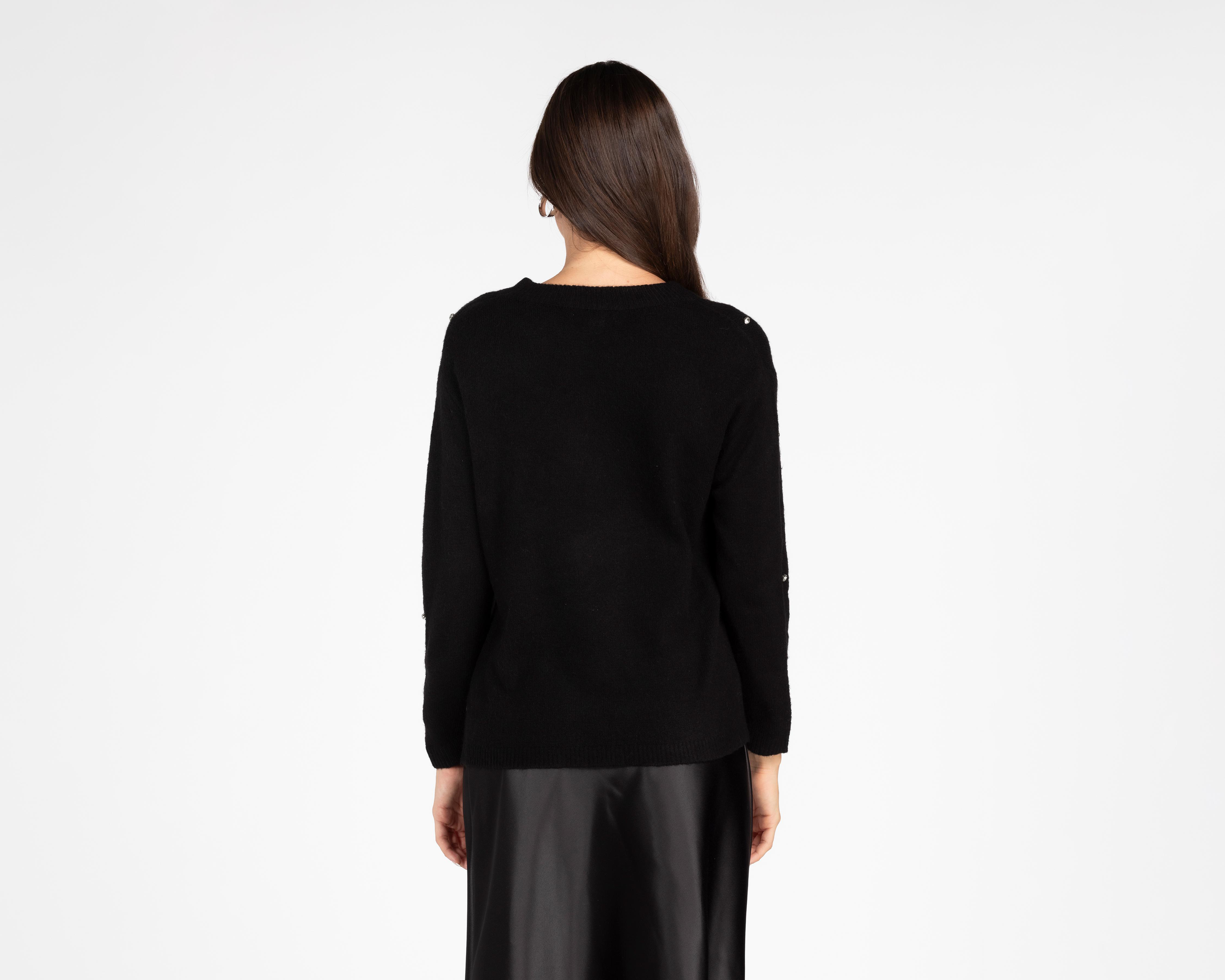 Foto 4 pulgar | Suéter con Pedrería Forever 21 para Mujer