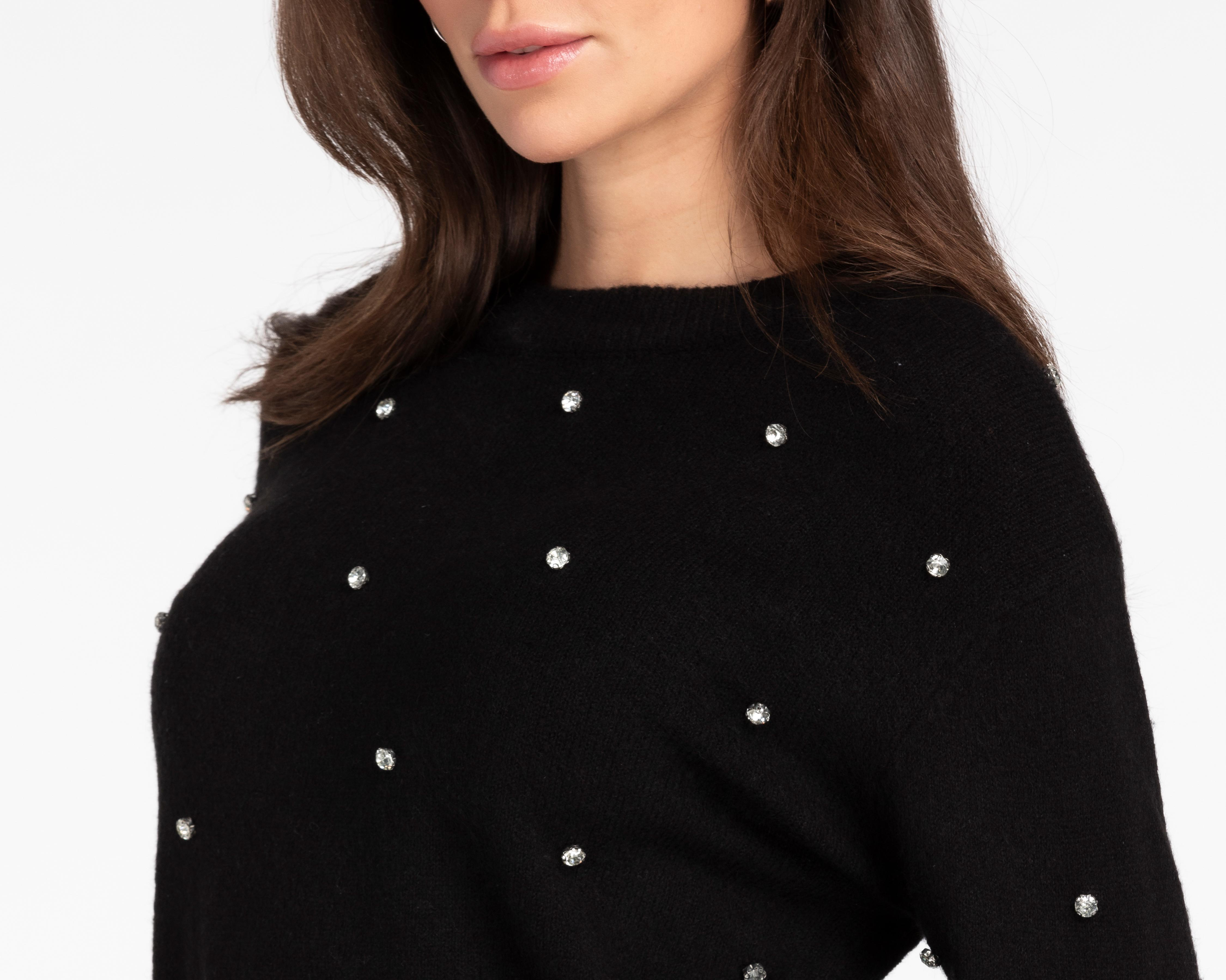 Foto 5 pulgar | Suéter con Pedrería Forever 21 para Mujer