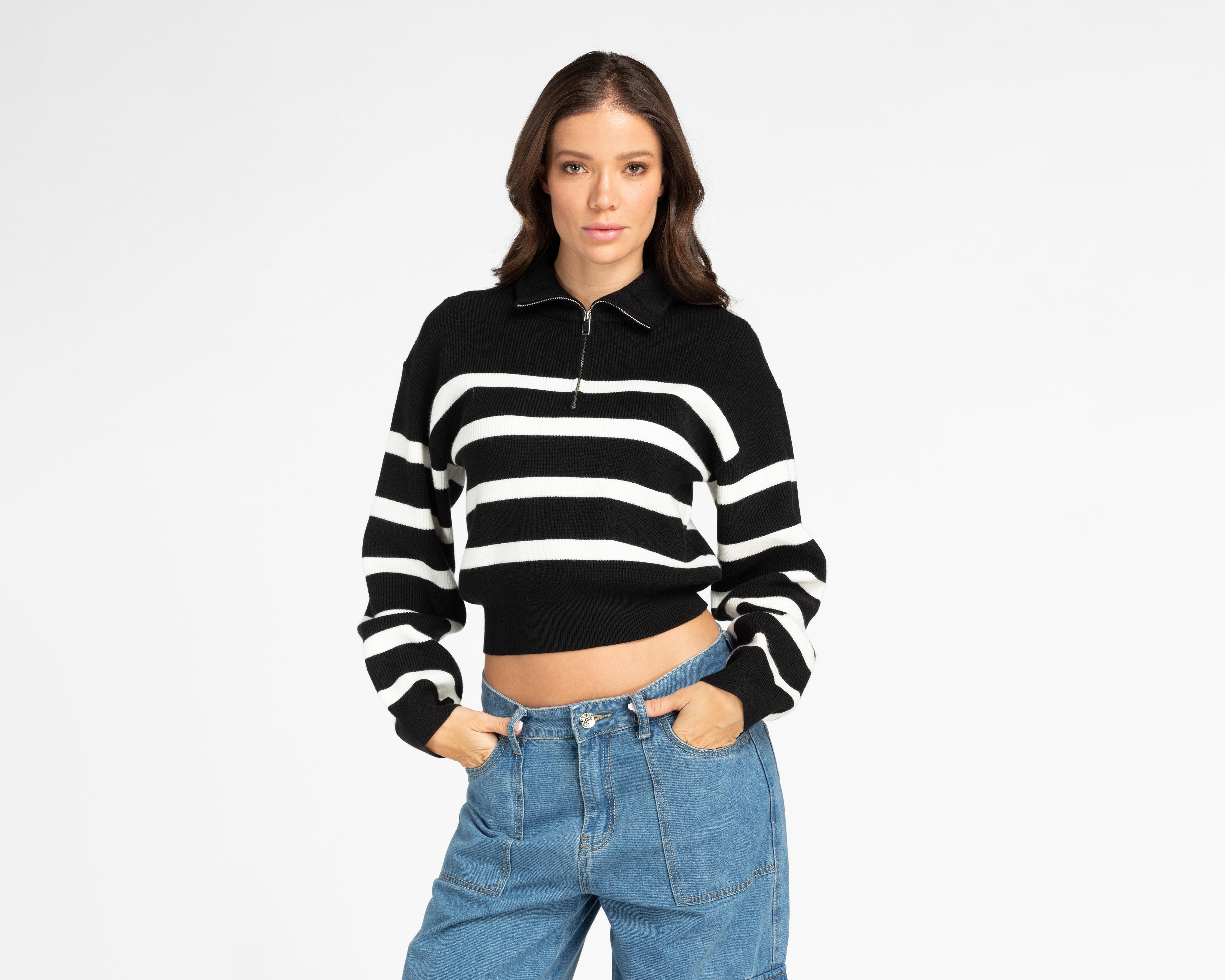 Foto 2 pulgar | Suéter con Cierre Forever 21 para Mujer