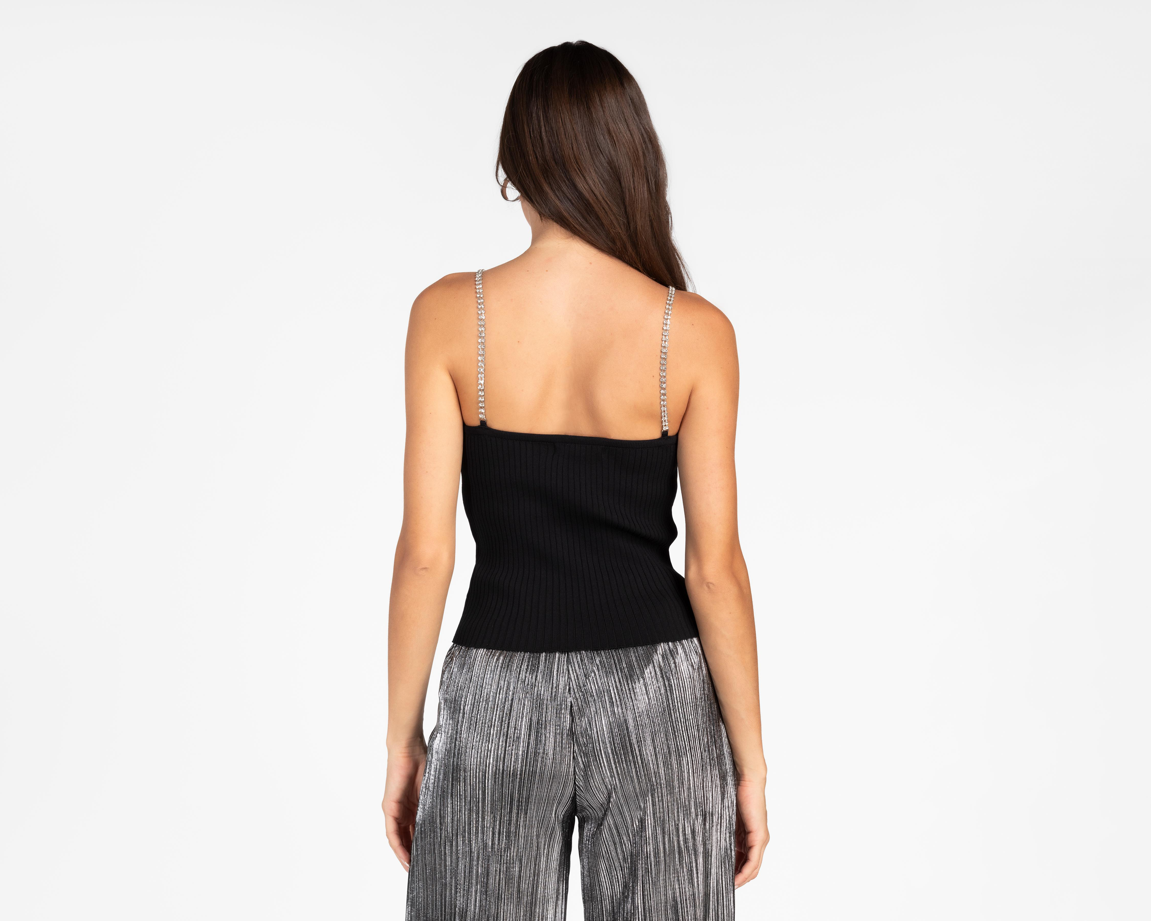 Foto 4 pulgar | Blusa Forever 21 con Tirantes Metálicos para Mujer