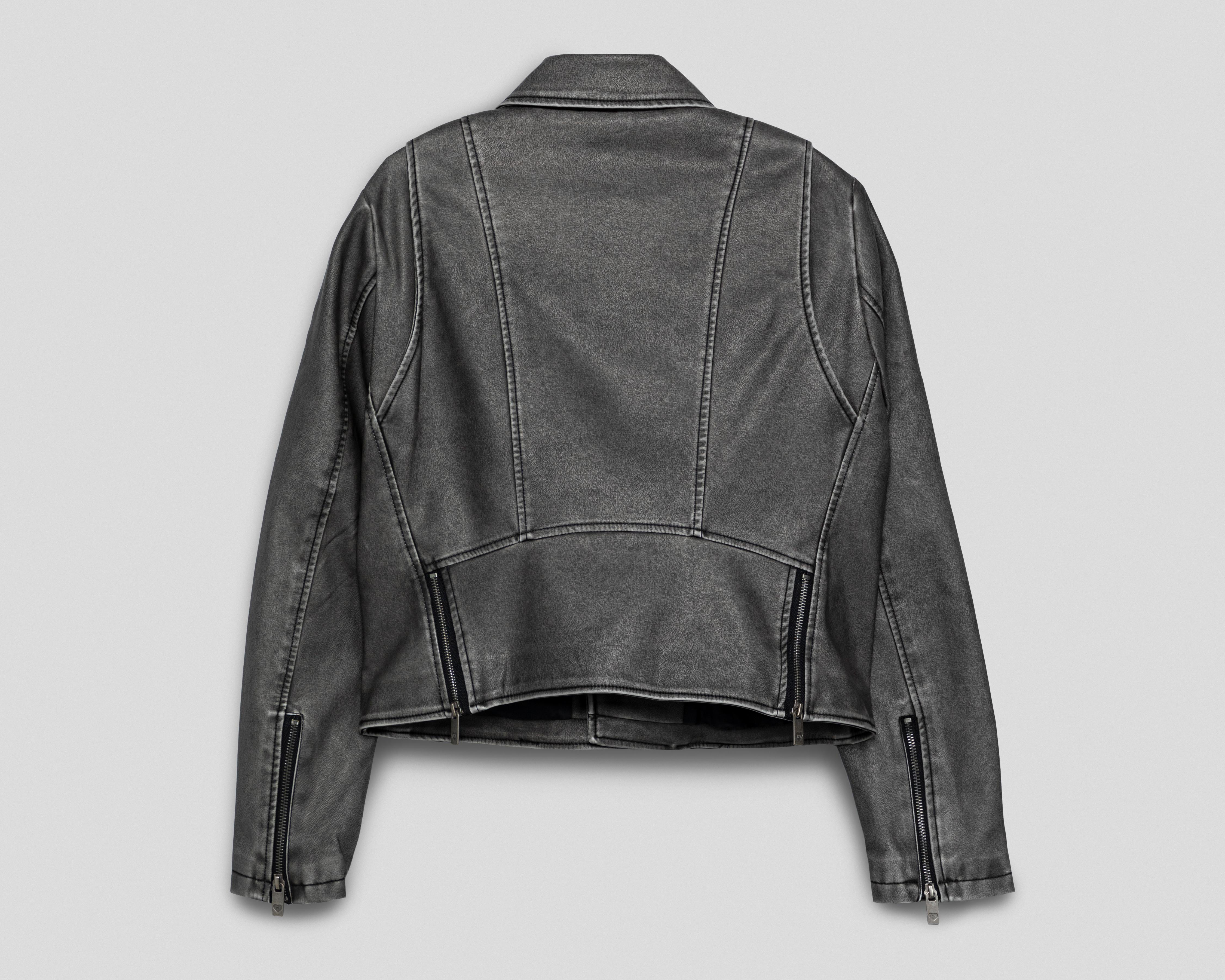 Foto 3 pulgar | Chamarra Biker Forever 21 para Mujer