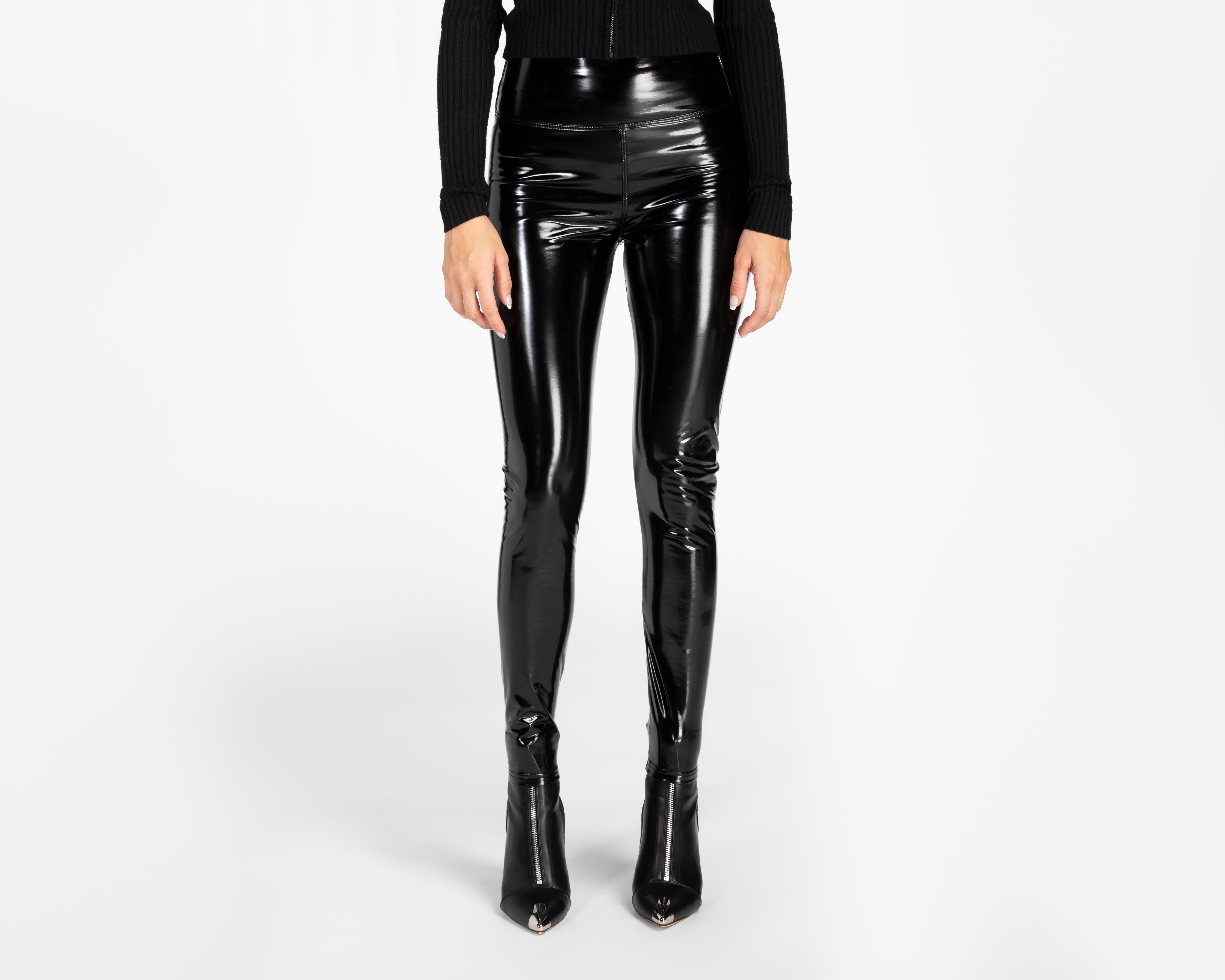 Foto 2 pulgar | Leggings Negros Forever 21 para Mujer