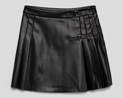 Foto 1 | Falda Corta Forever 21 tipo Cuero