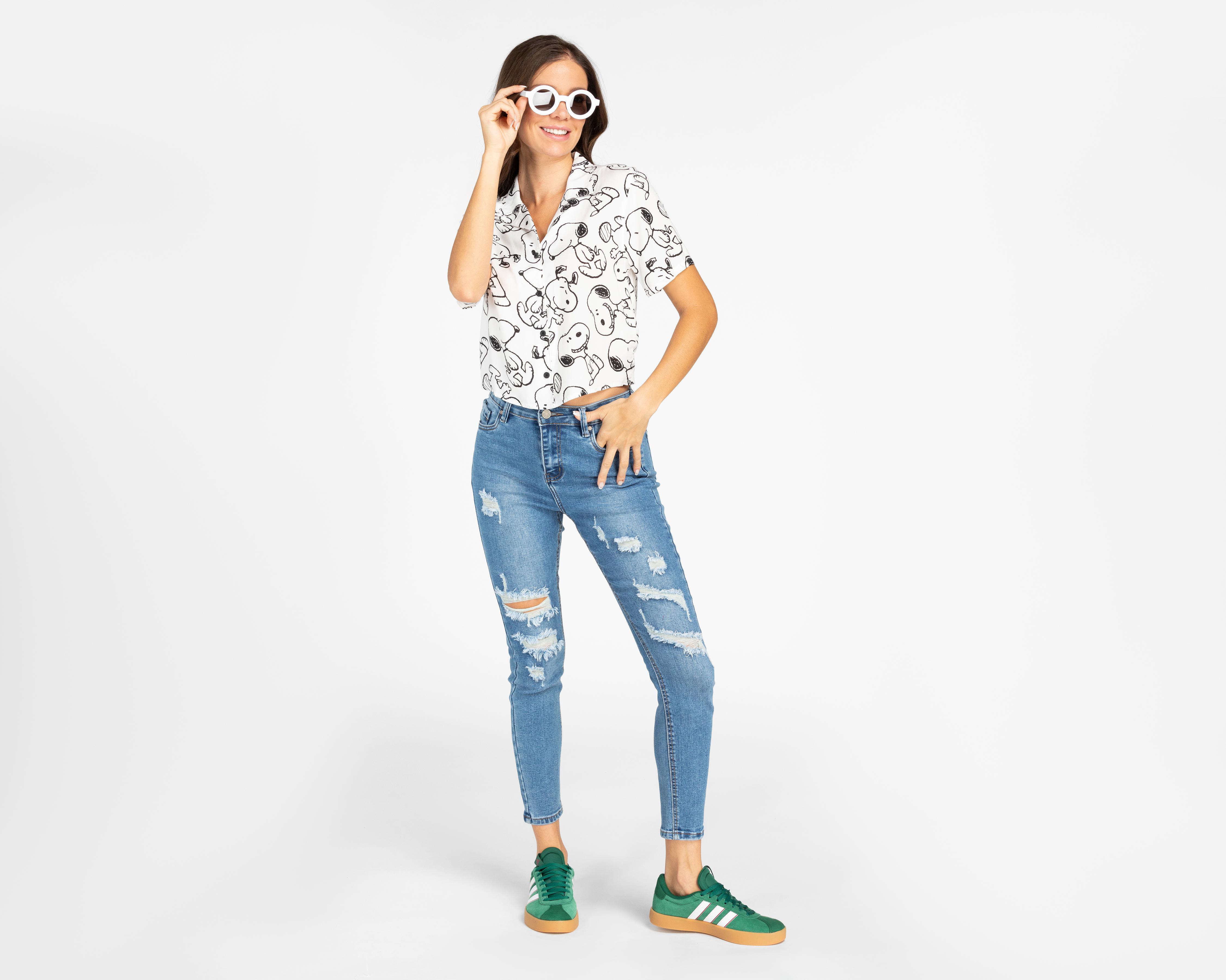 Foto 3 pulgar | Jeans Skinny Forever 21 para Mujer