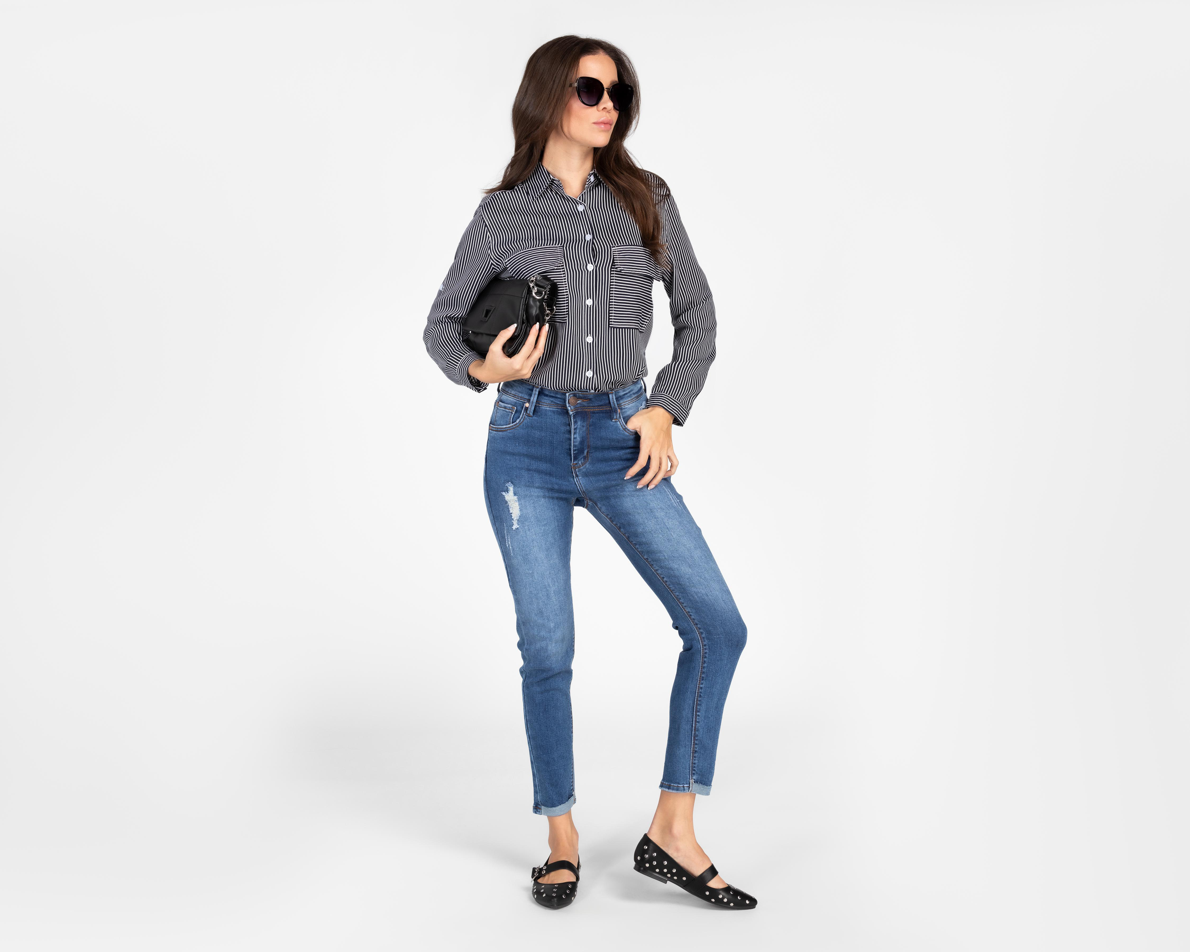 Foto 2 | Jeans Skinny Fit Forever 21 para Mujer