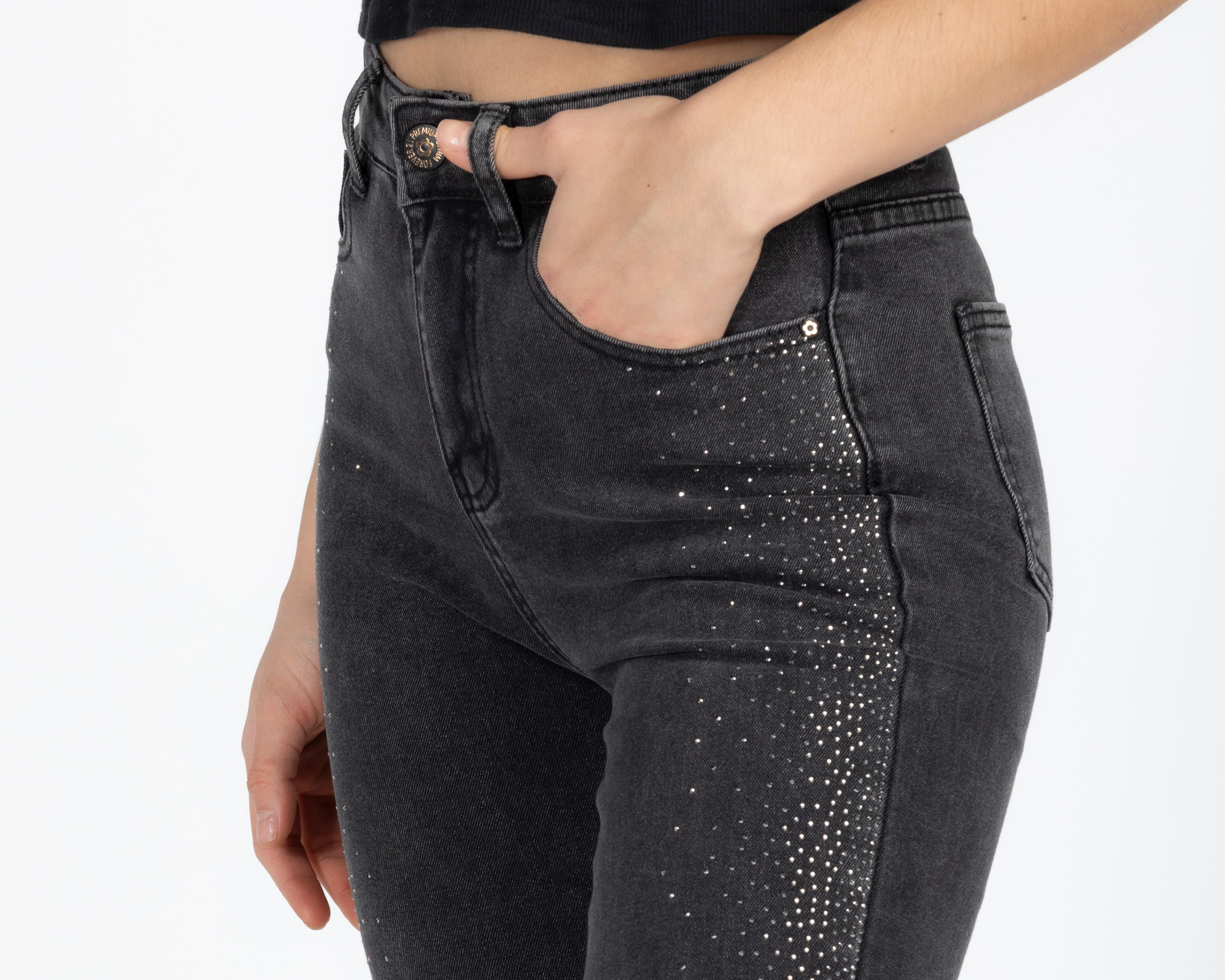 Foto 4 | Jeans Skinny Forever 21 para Mujer