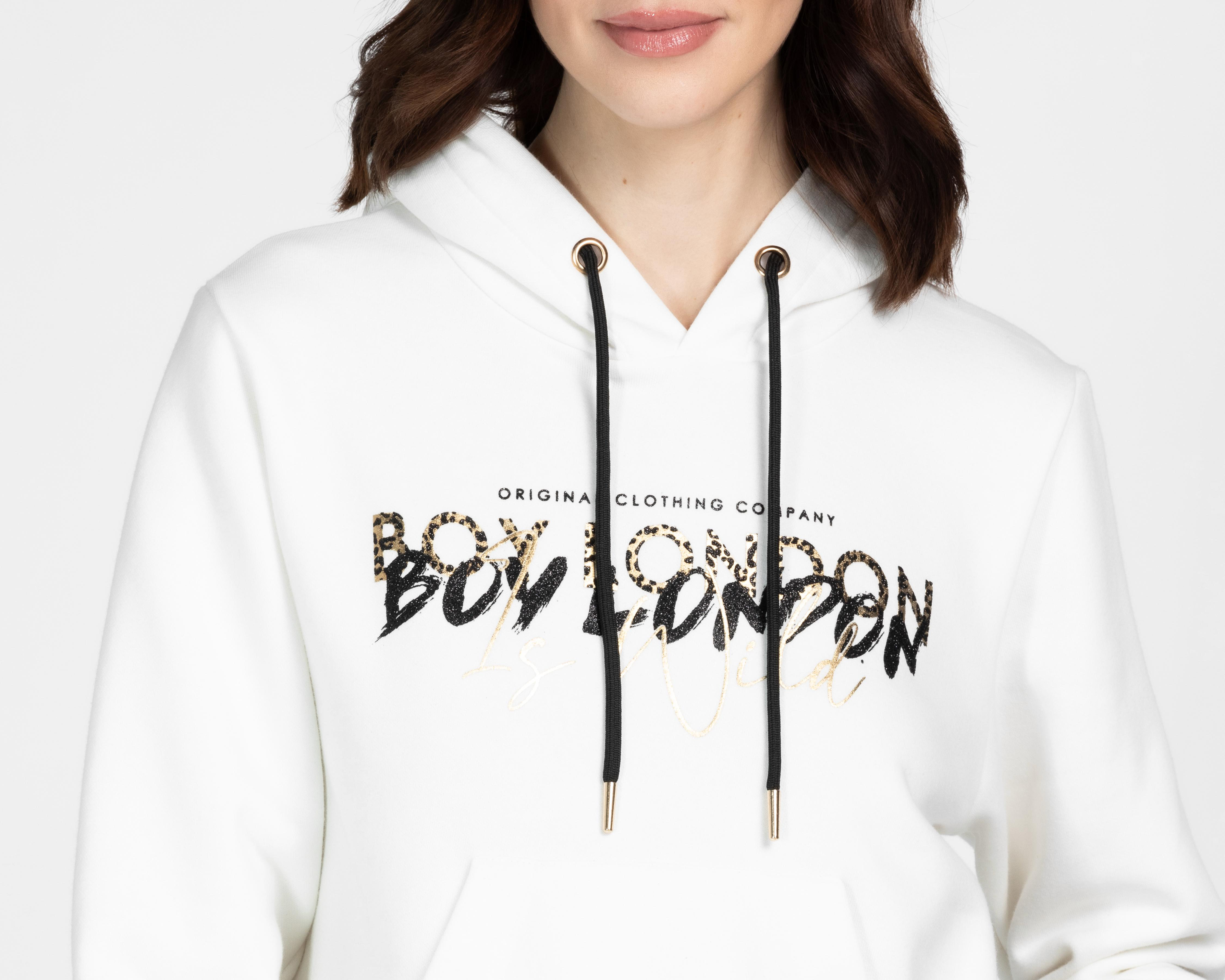 Foto 5 pulgar | Sudadera con Capucha Boy London para Mujer