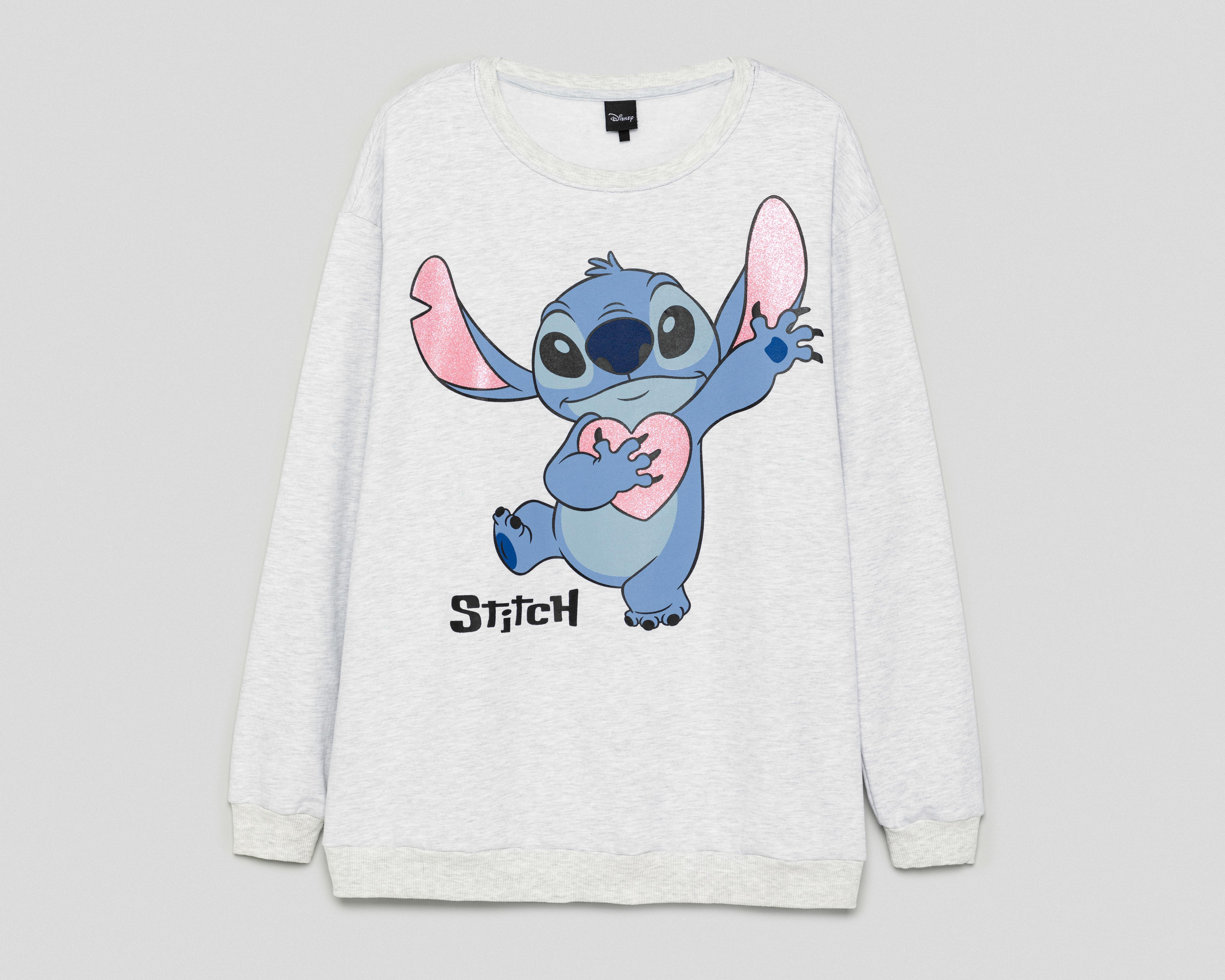 Foto 2 pulgar | Sudadera Stitch de Maternidad Disney para Mujer