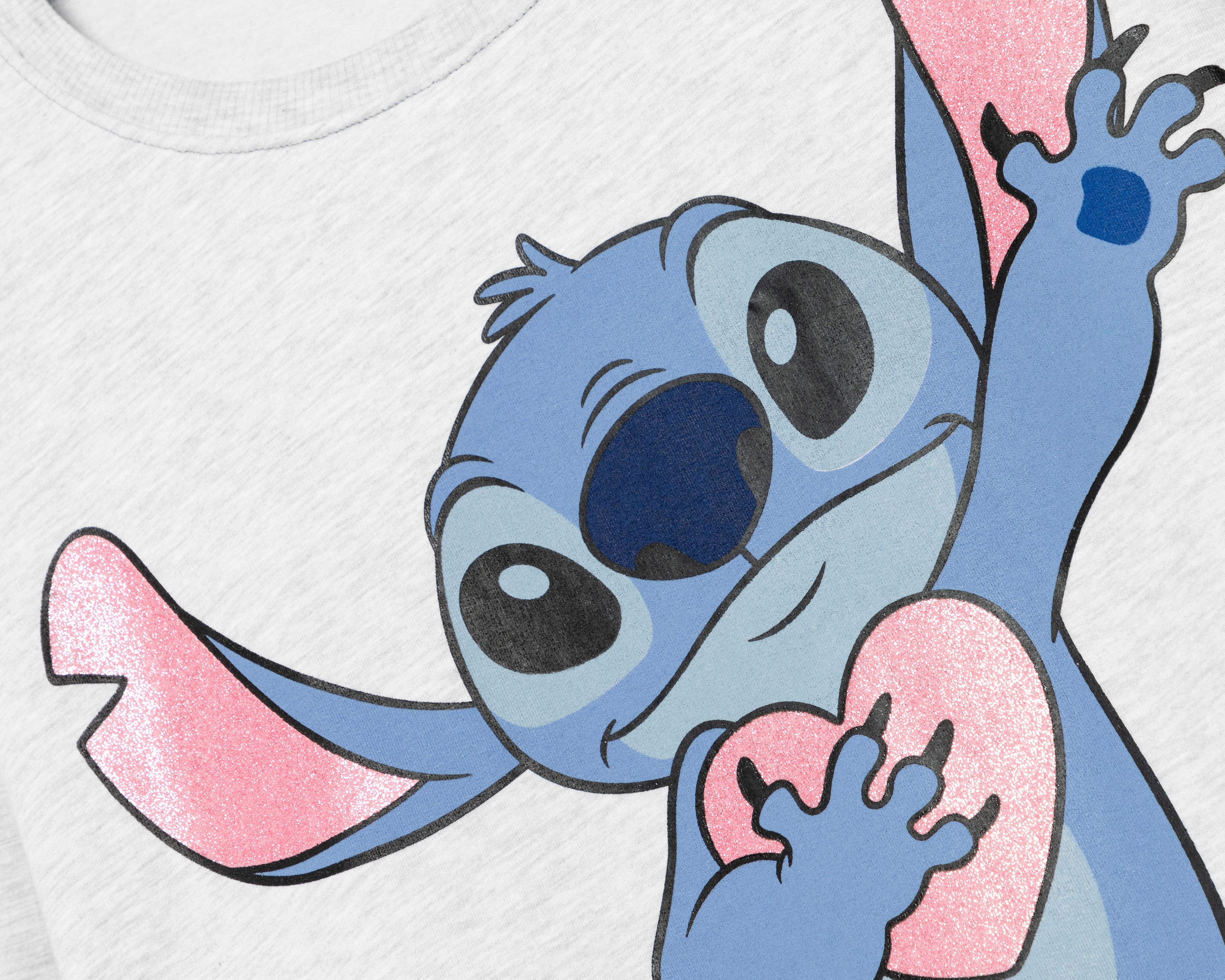 Foto 4 pulgar | Sudadera Stitch de Maternidad Disney para Mujer