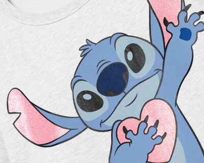 Foto 3 | Sudadera Stitch de Maternidad Disney para Mujer