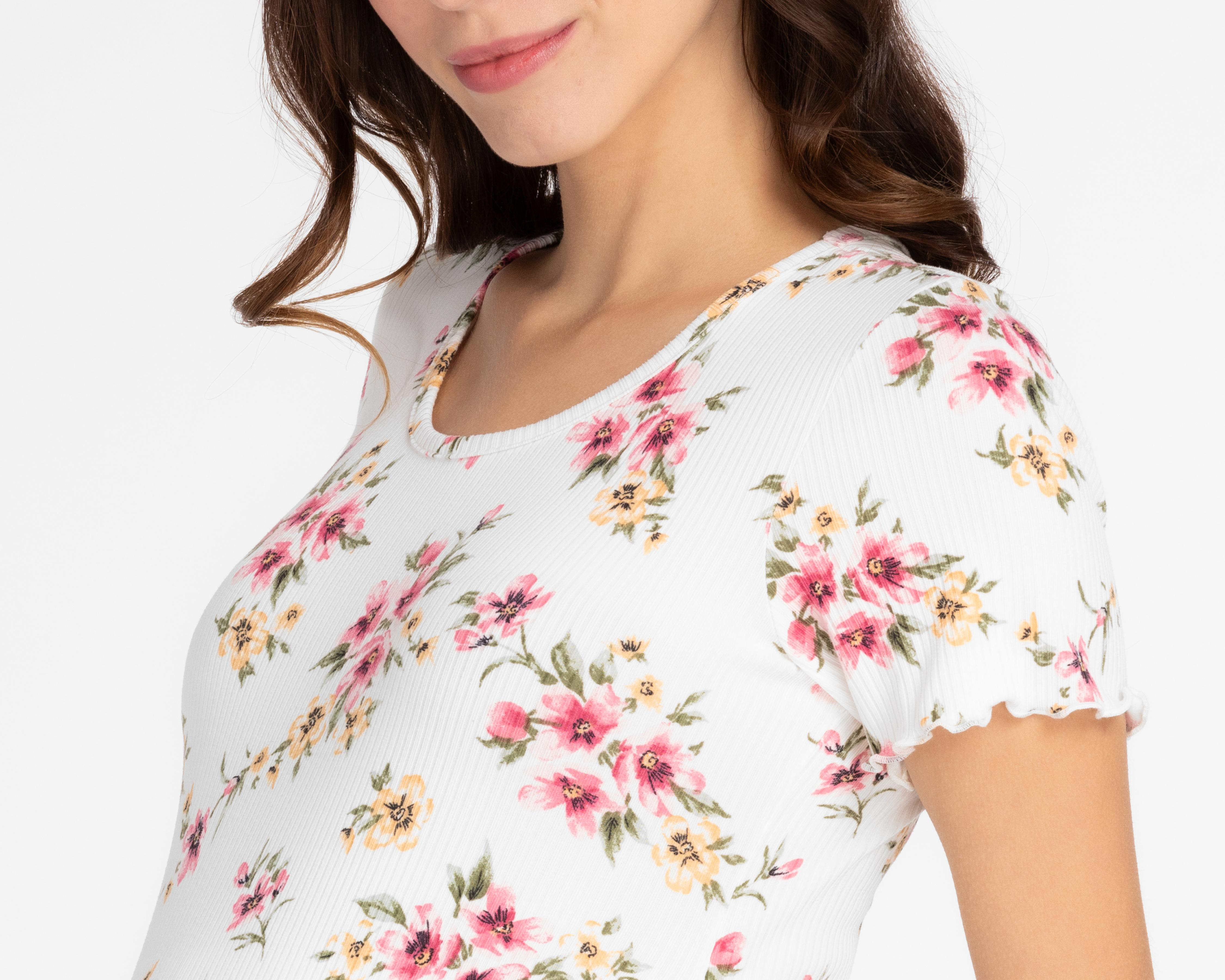 Foto 5 | Playera de Maternidad Mamá Bella Manga Corta 2 Piezas