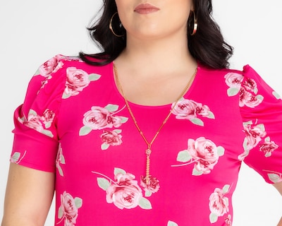 Foto 4 | Blusa Sahara Manga Corta con Collar