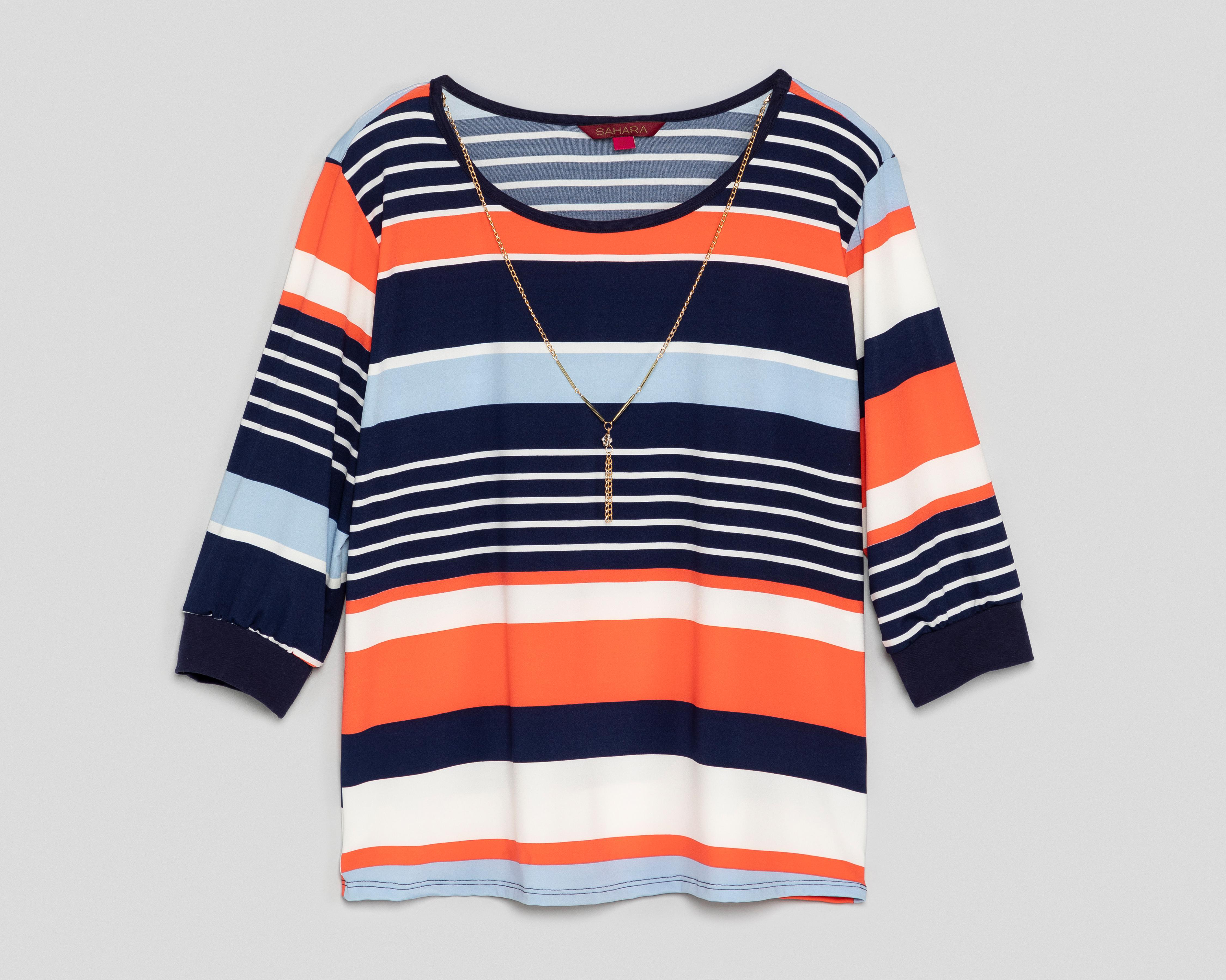Foto 1 | Blusa Sahara con Collar para Mujer