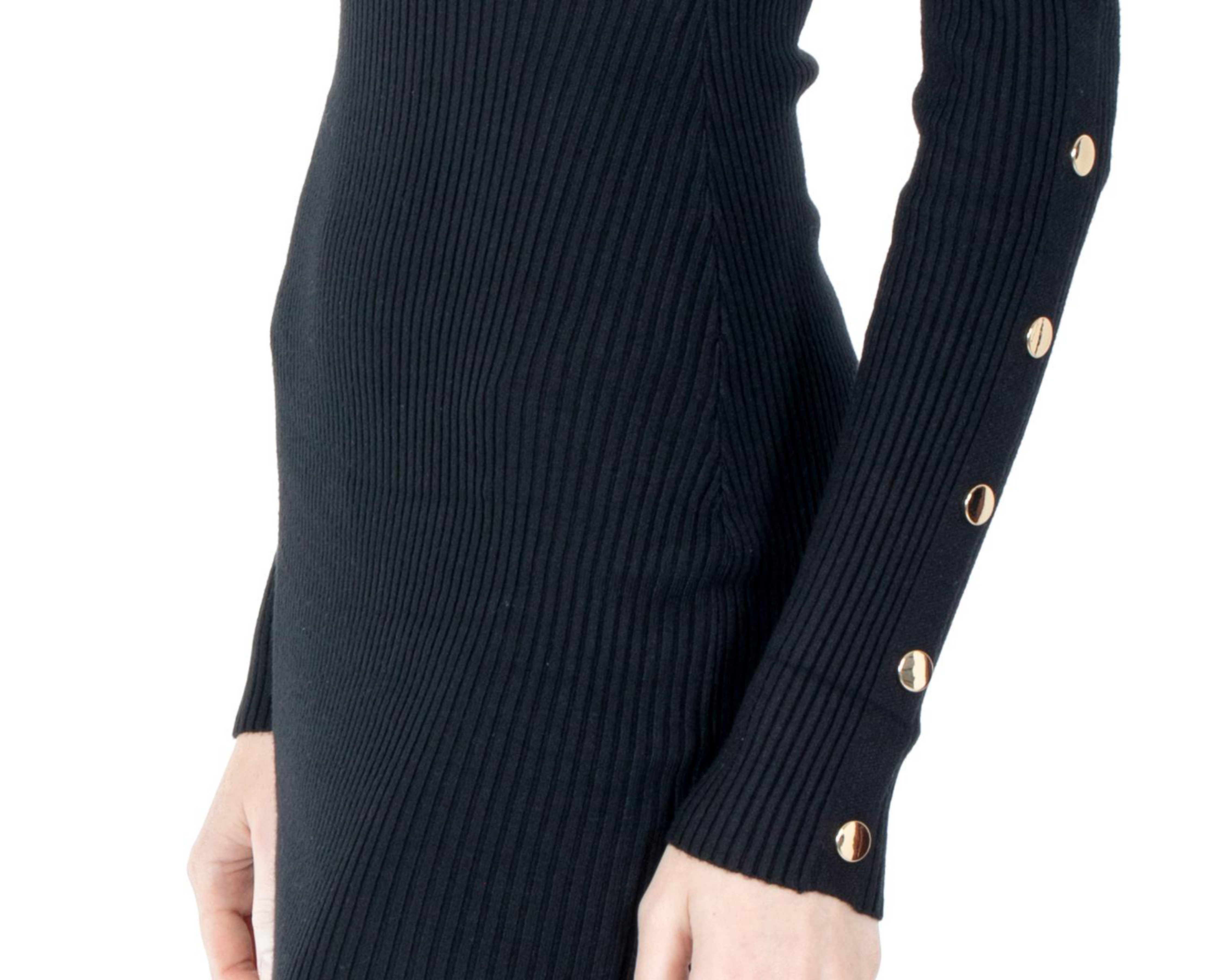 Foto 4 | Vestido Casual Forever 21 Manga Larga con Botones