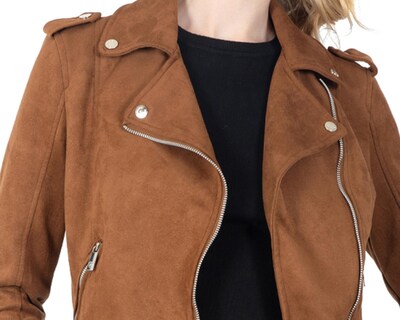Foto 4 | Chamarra Café Forever 21 para Mujer
