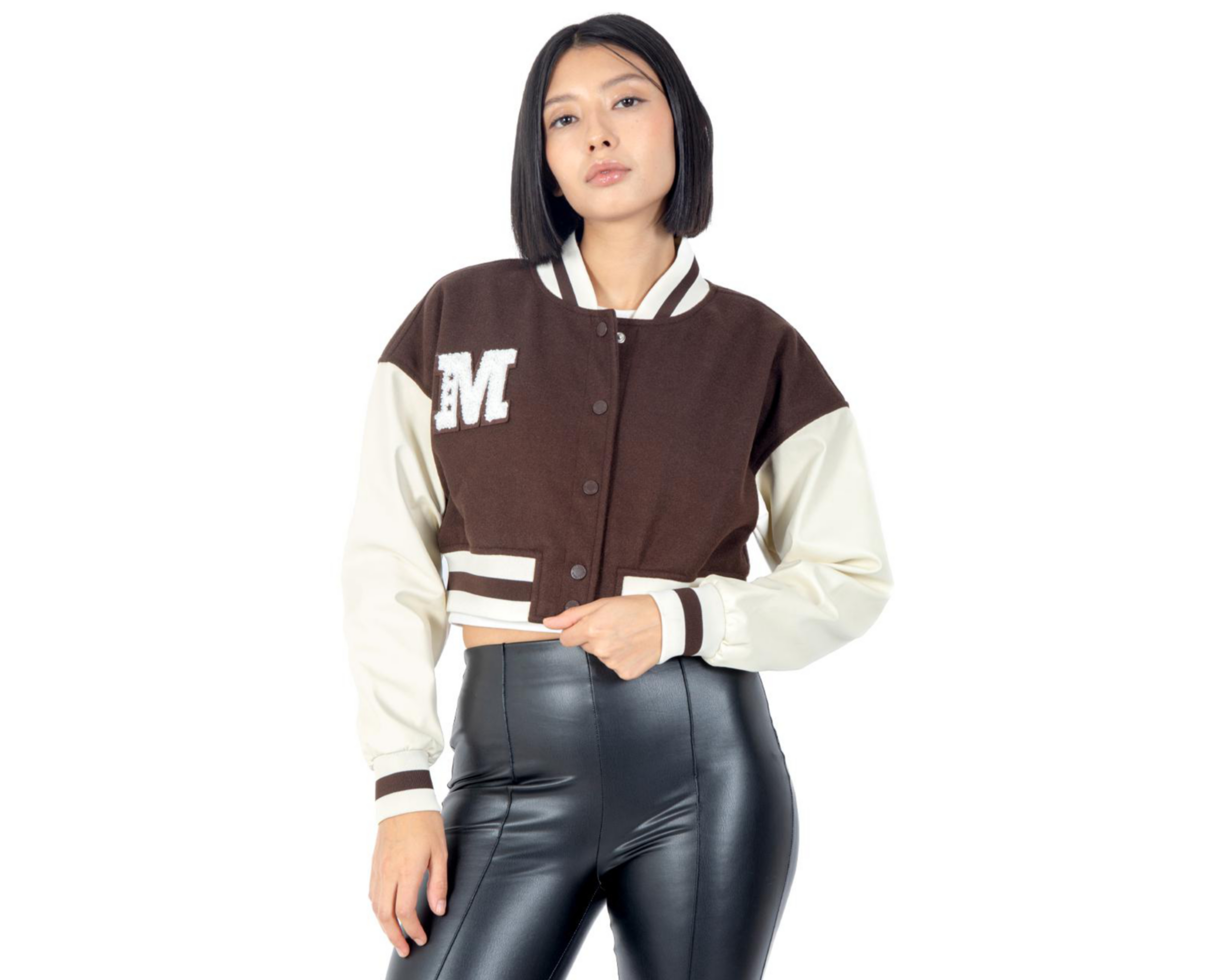 Foto 1 | Chamarra Corta Forever 21 para Mujer