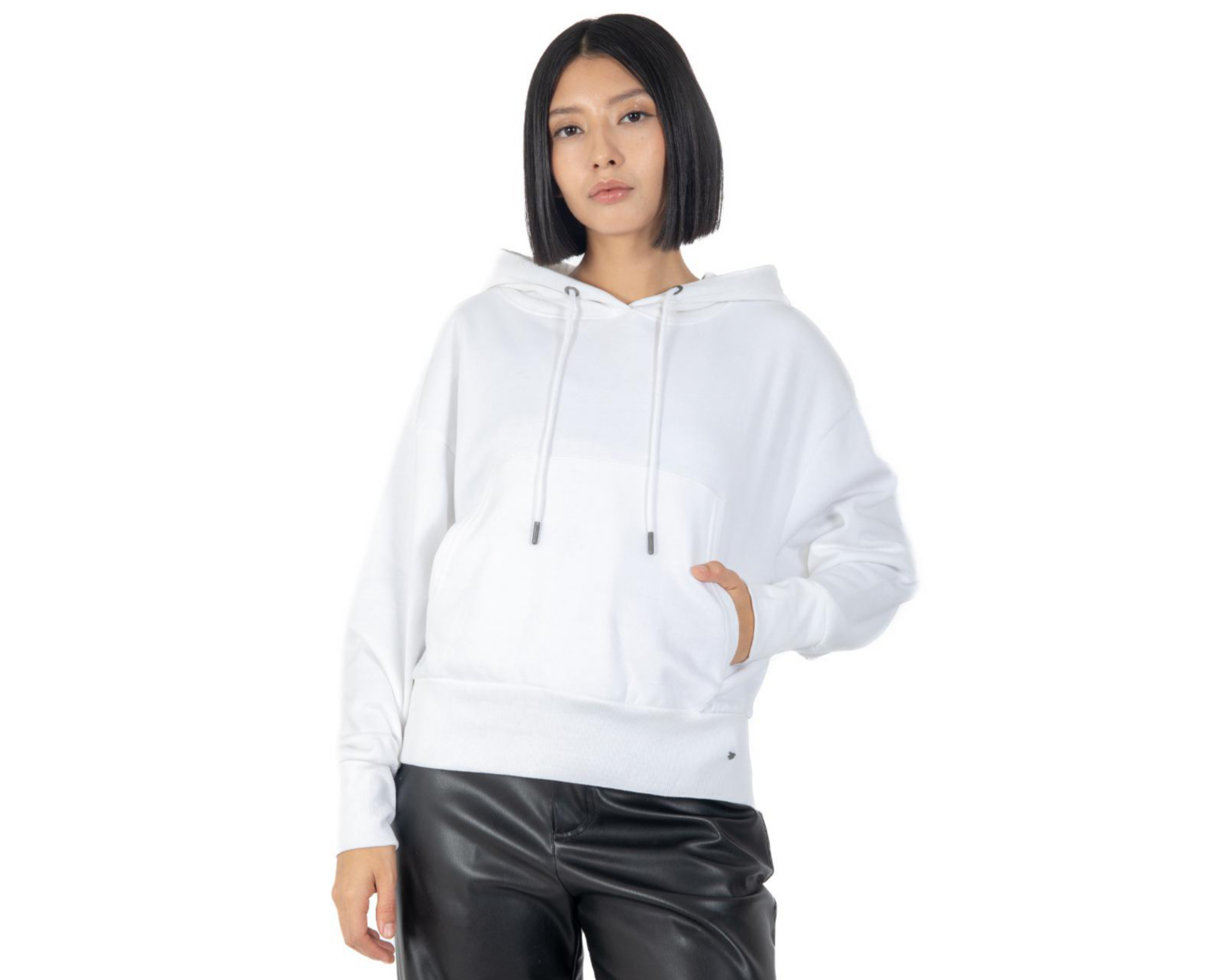 Sudadera Blanca Forever 21 para Mujer